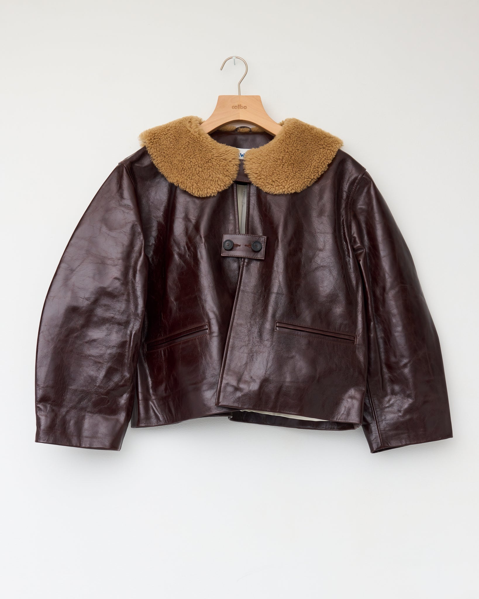 Leather Ellie Jacket, Canada Brown