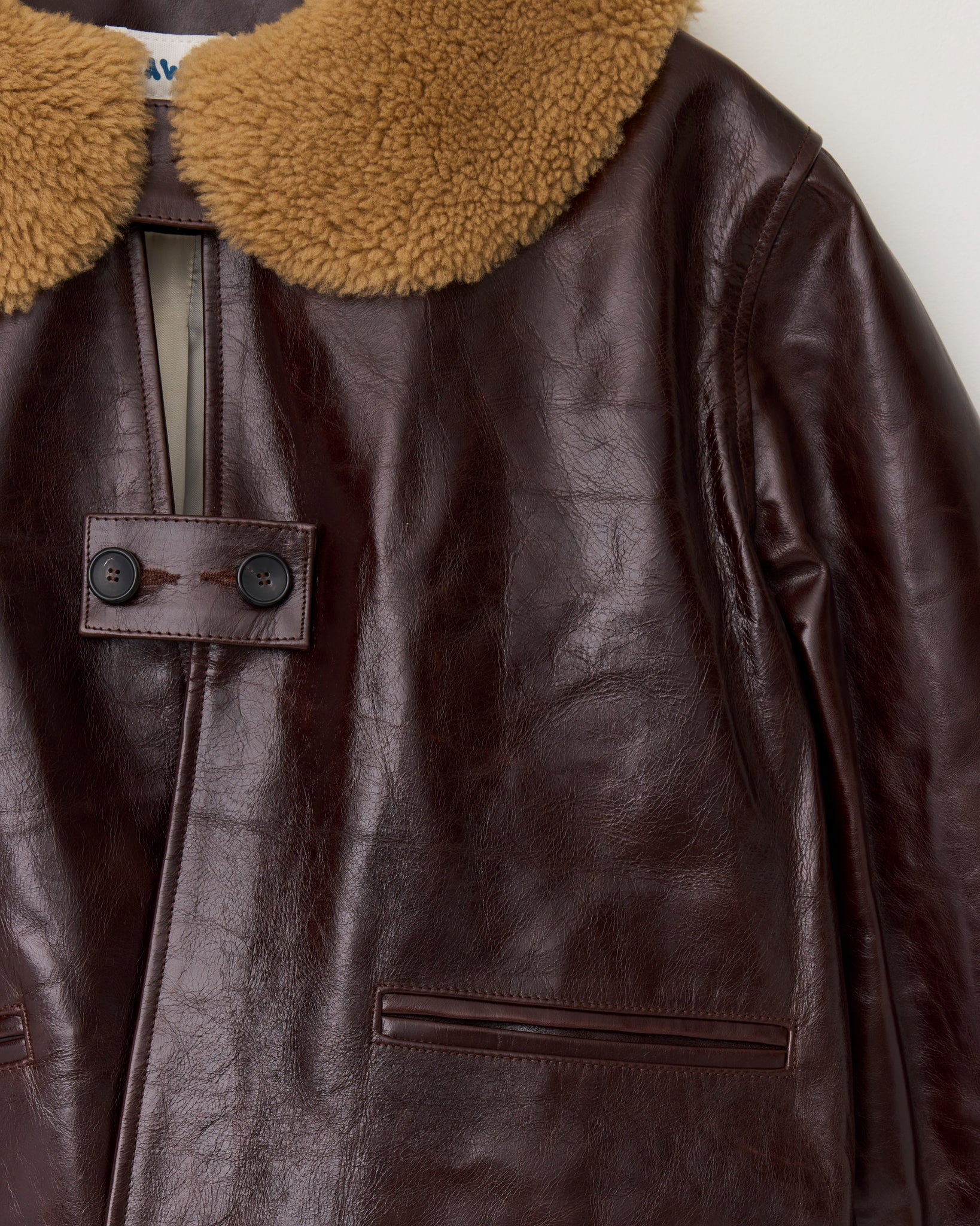 Leather Ellie Jacket, Canada Brown