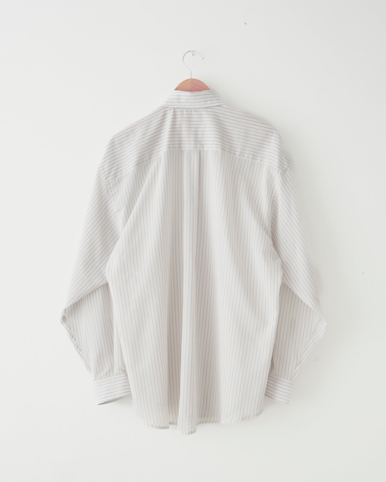 Office Shirt, White Striped