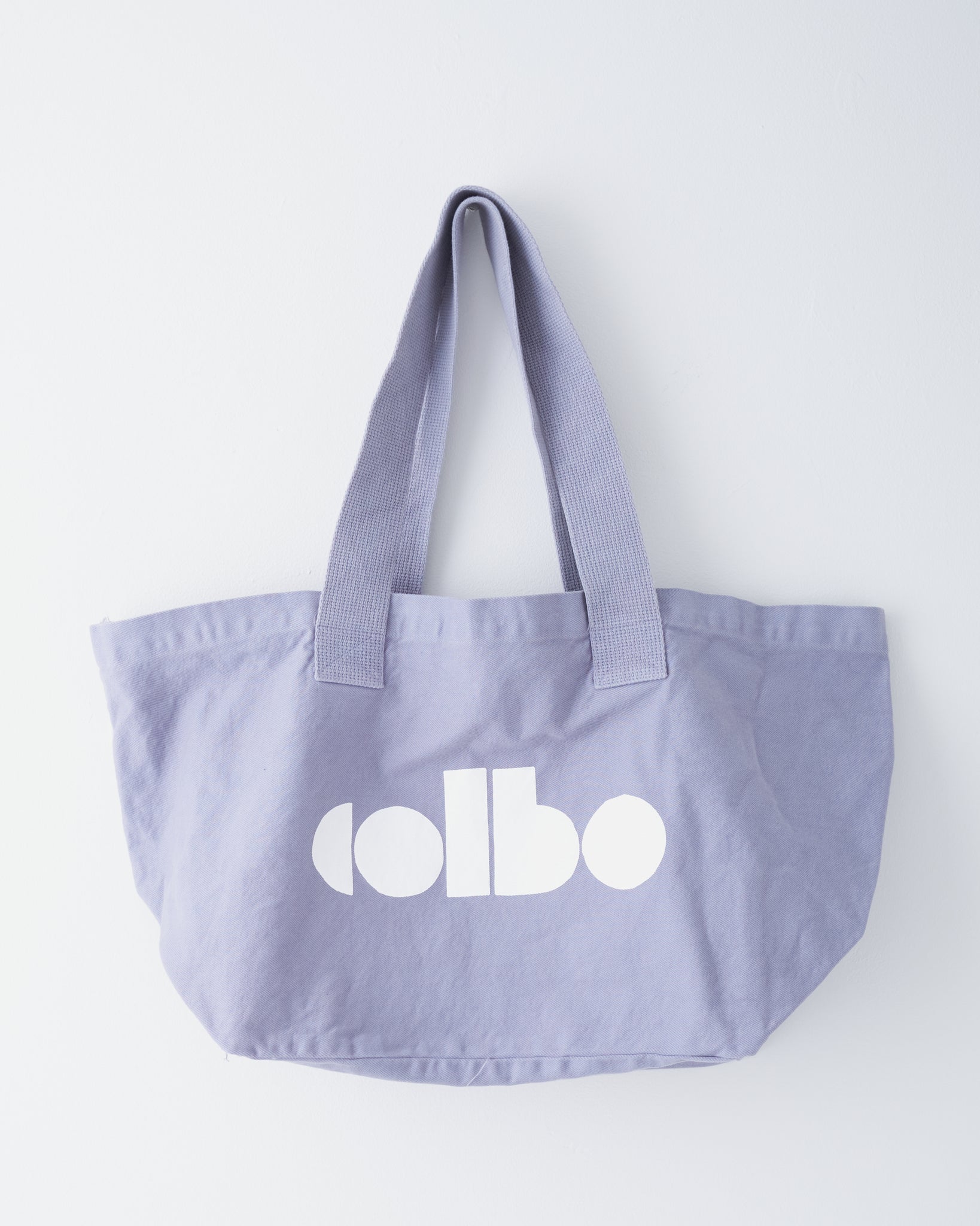 Sky Blue Cotton Tote Bag