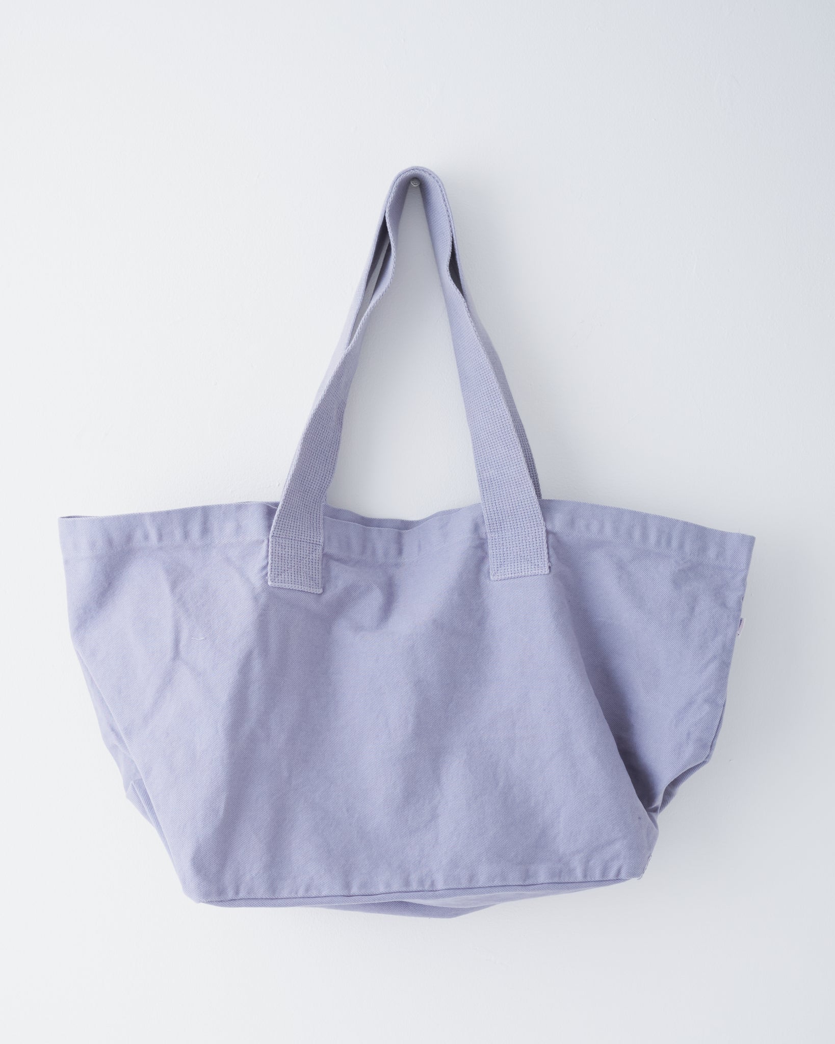 Sky Blue Cotton Tote Bag