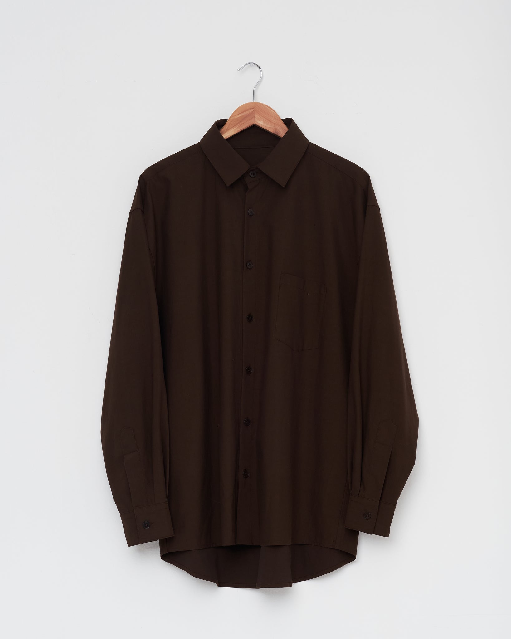 Banaras Shirt, Dark Brown