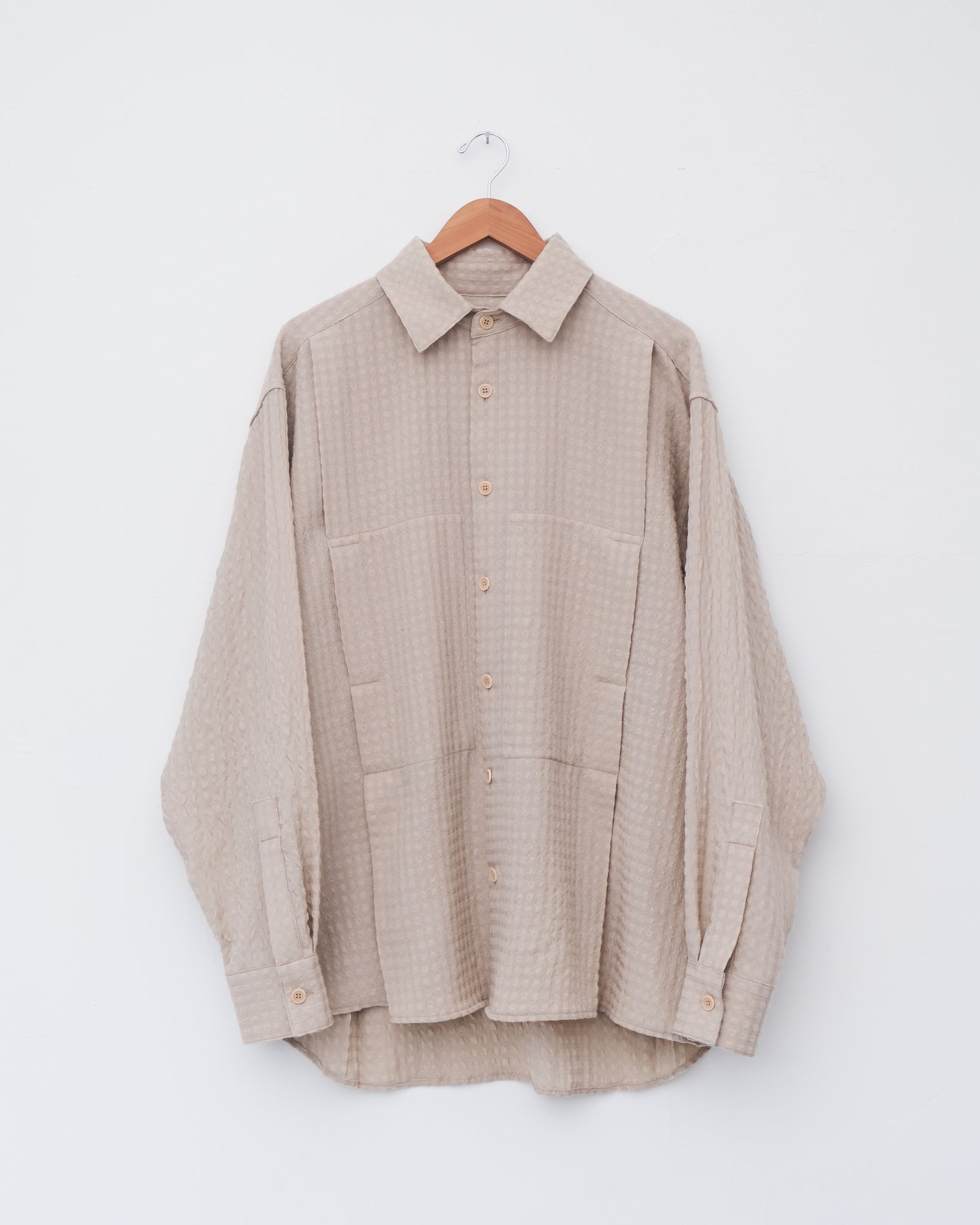 Bauhaus Shirt , Textured Nude