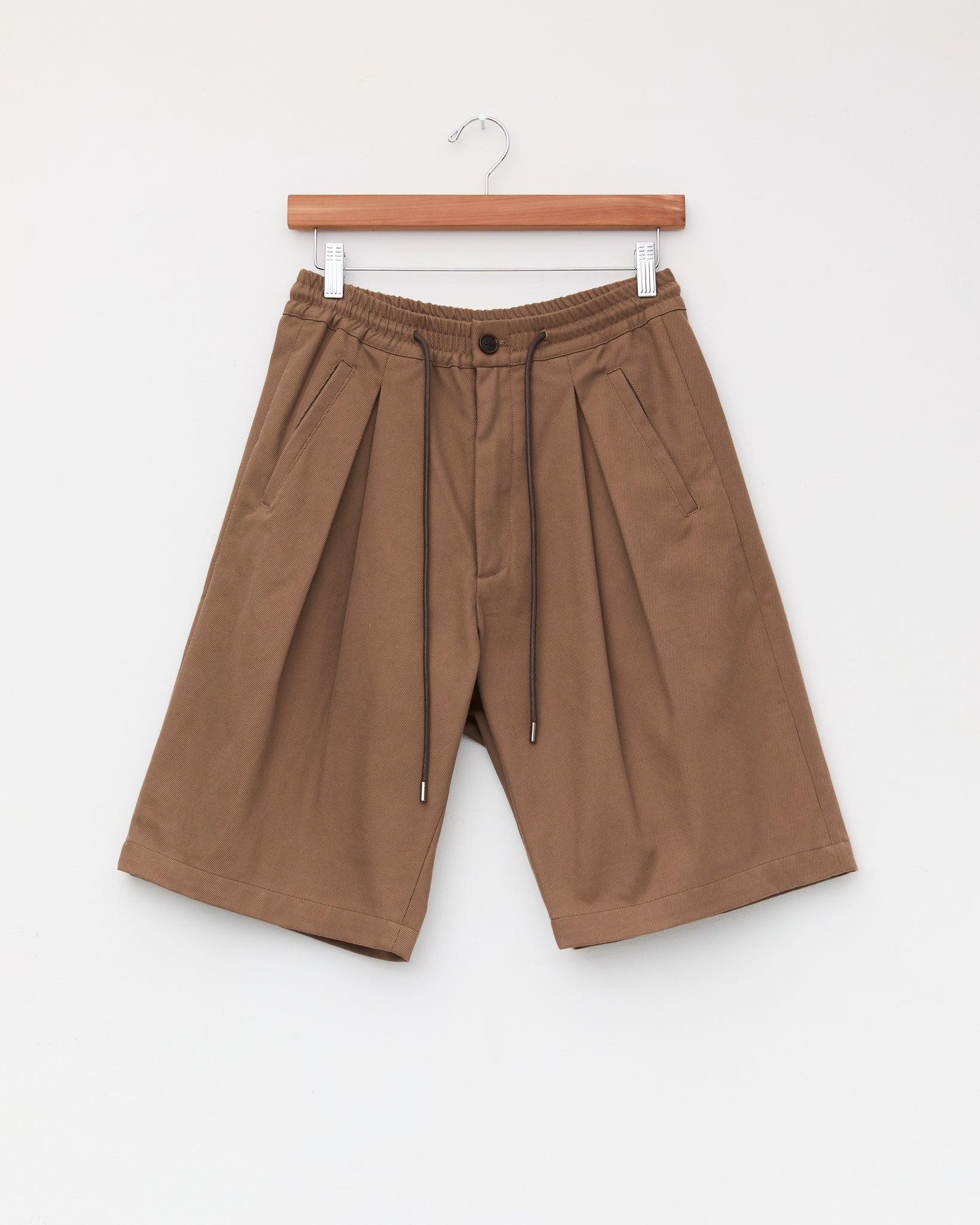 Elastic Shorts, Brown