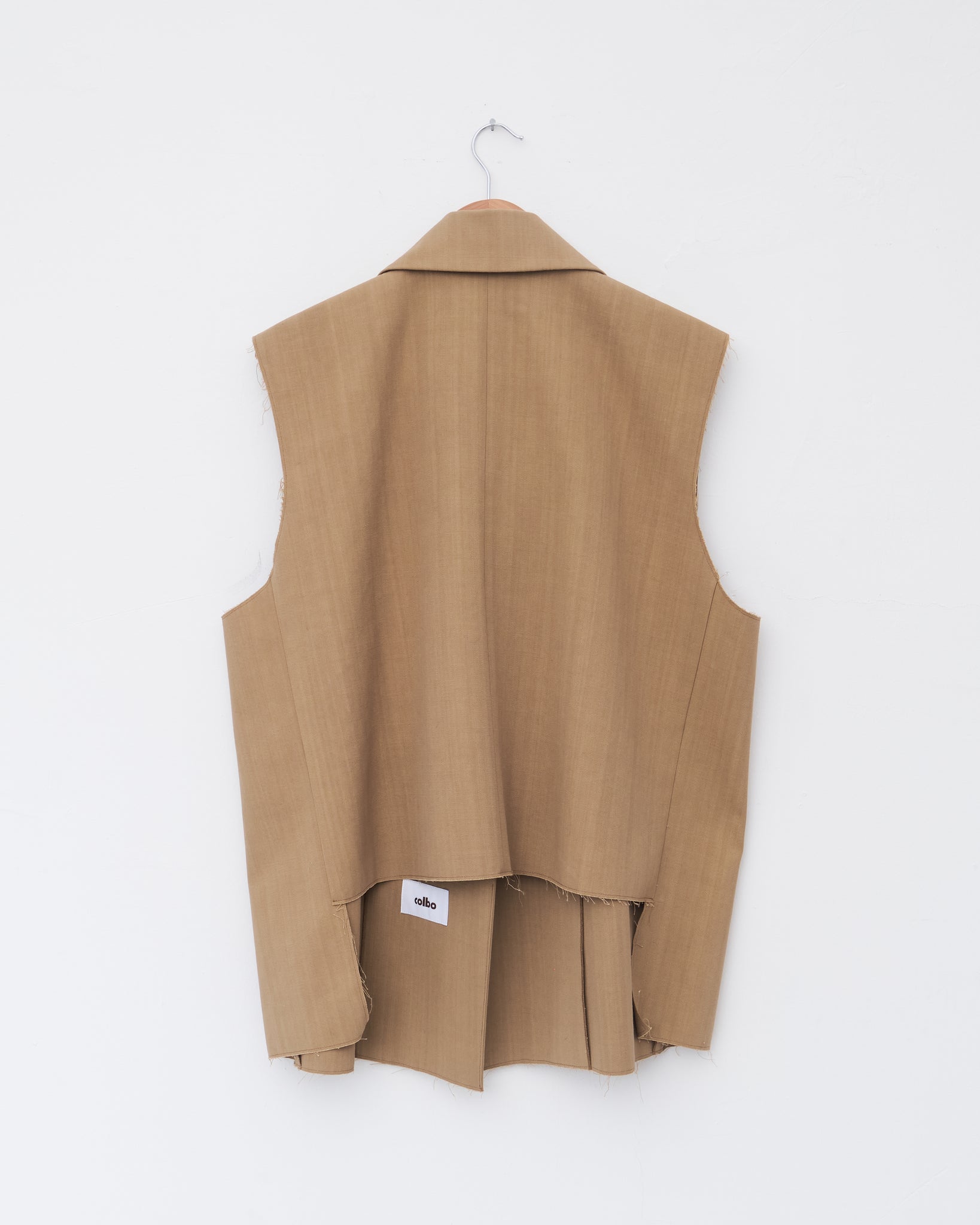 Gabby Vest, Dark Beige
