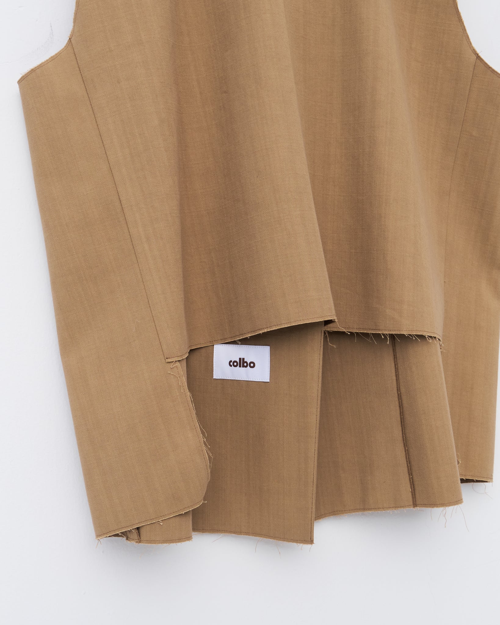Gabby Vest, Dark Beige