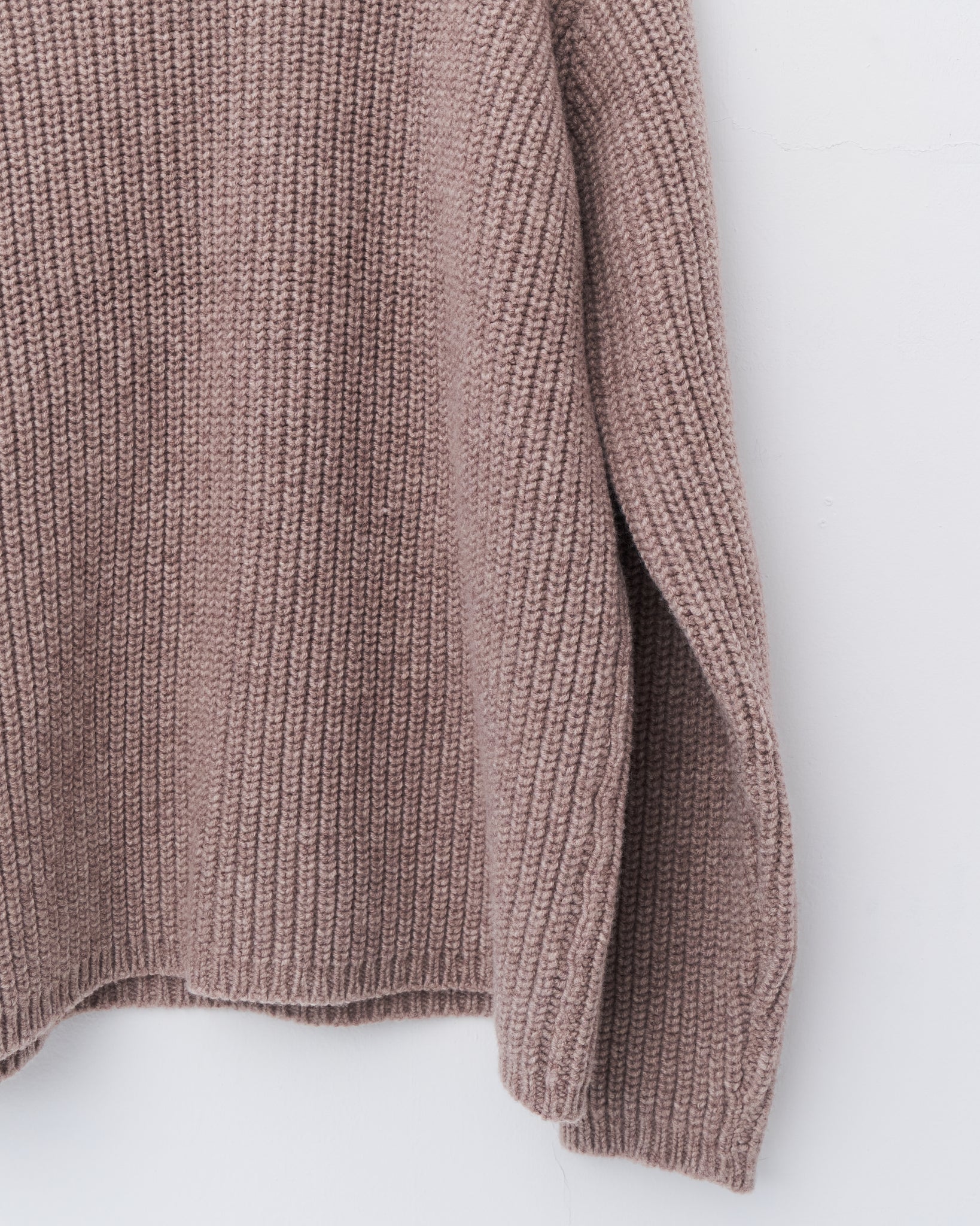 Knit Crewneck, Heather Greige