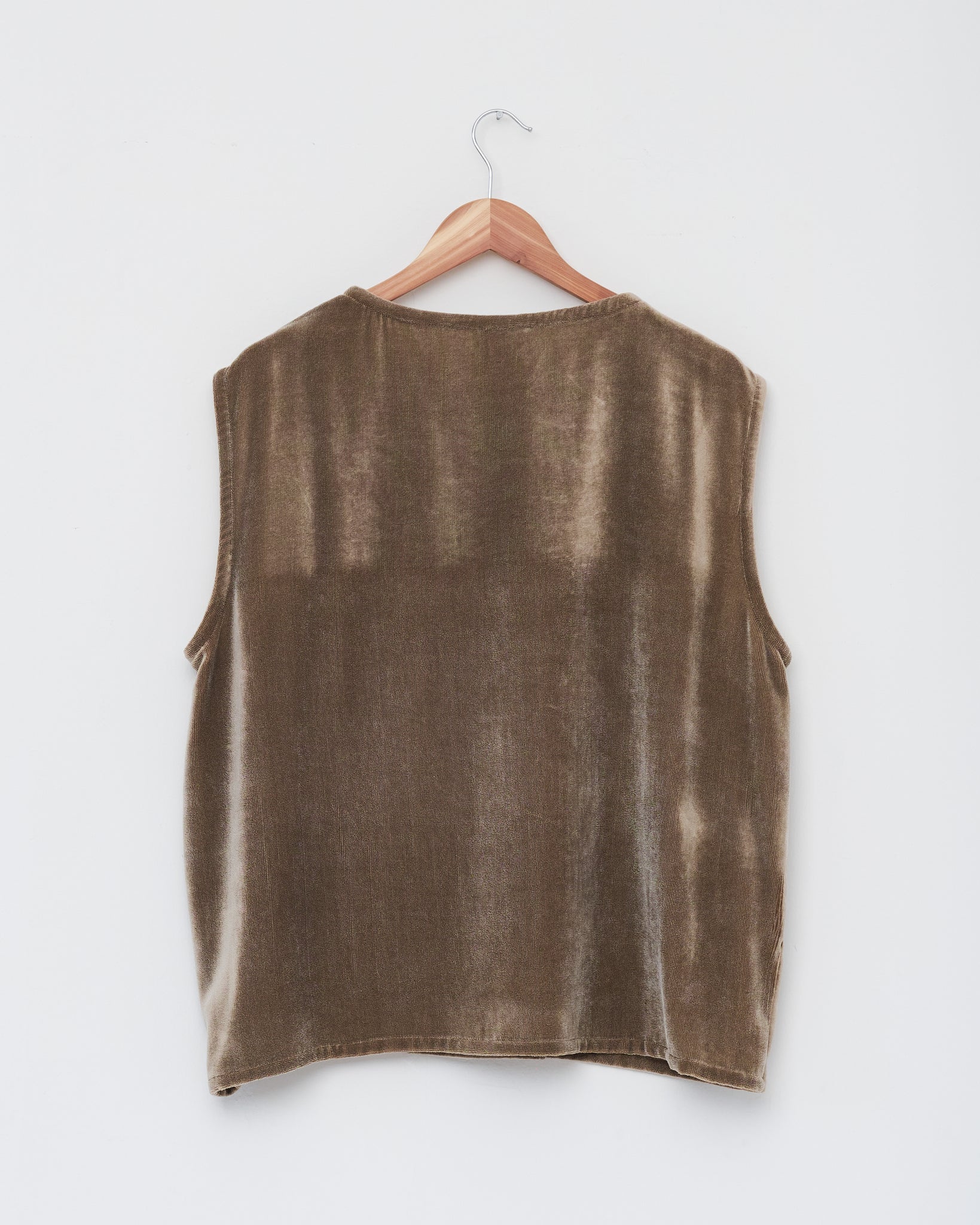 Over Vest , Speckled Brown