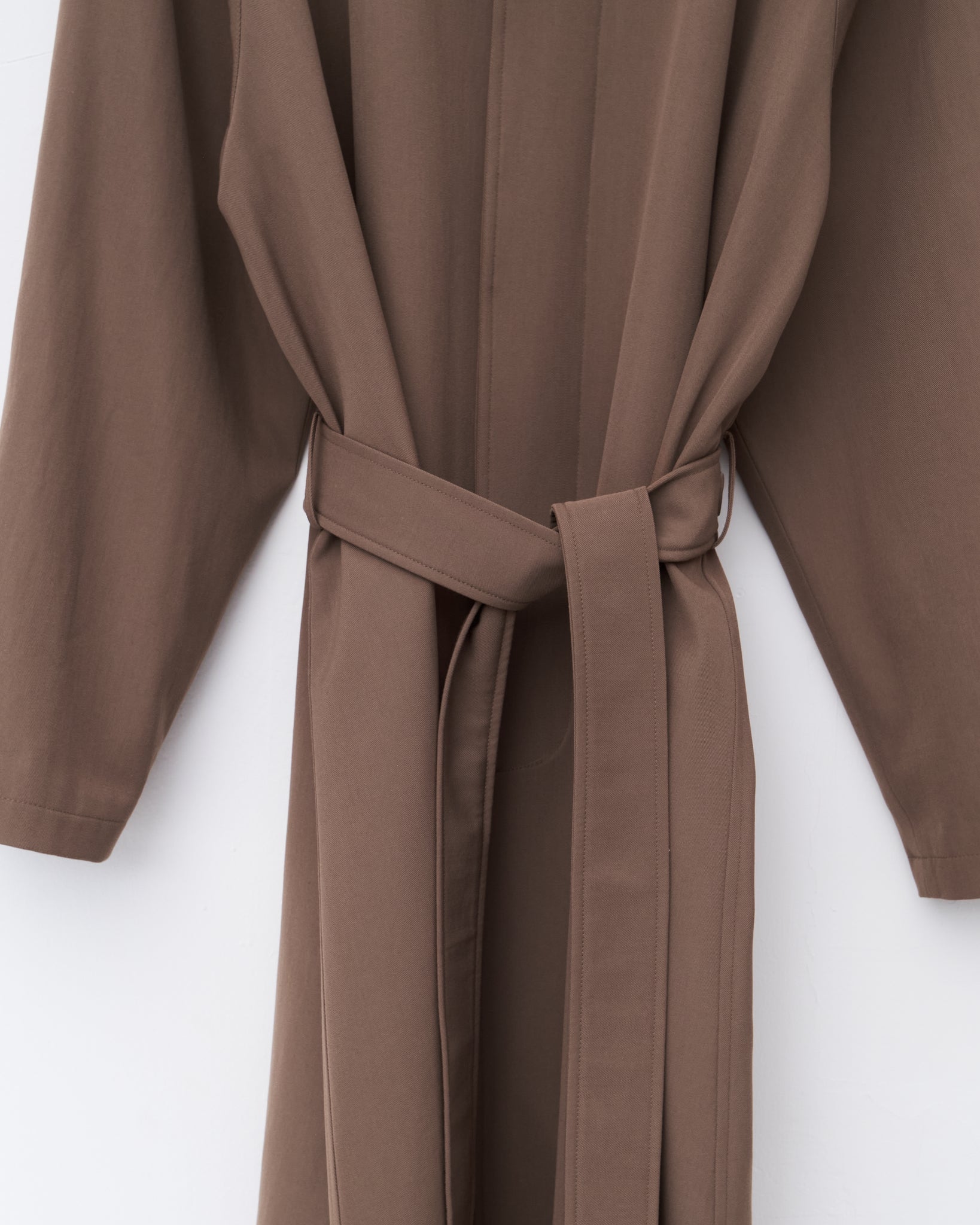 Raglan Trench Coat, Dark Sage