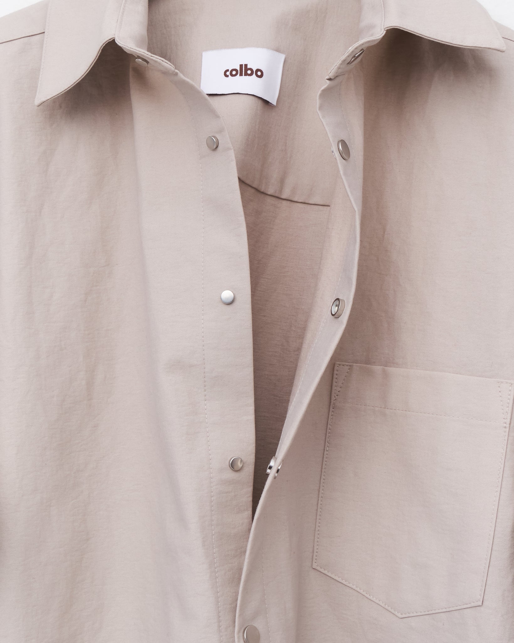 Snap Shirt, Light Mauve