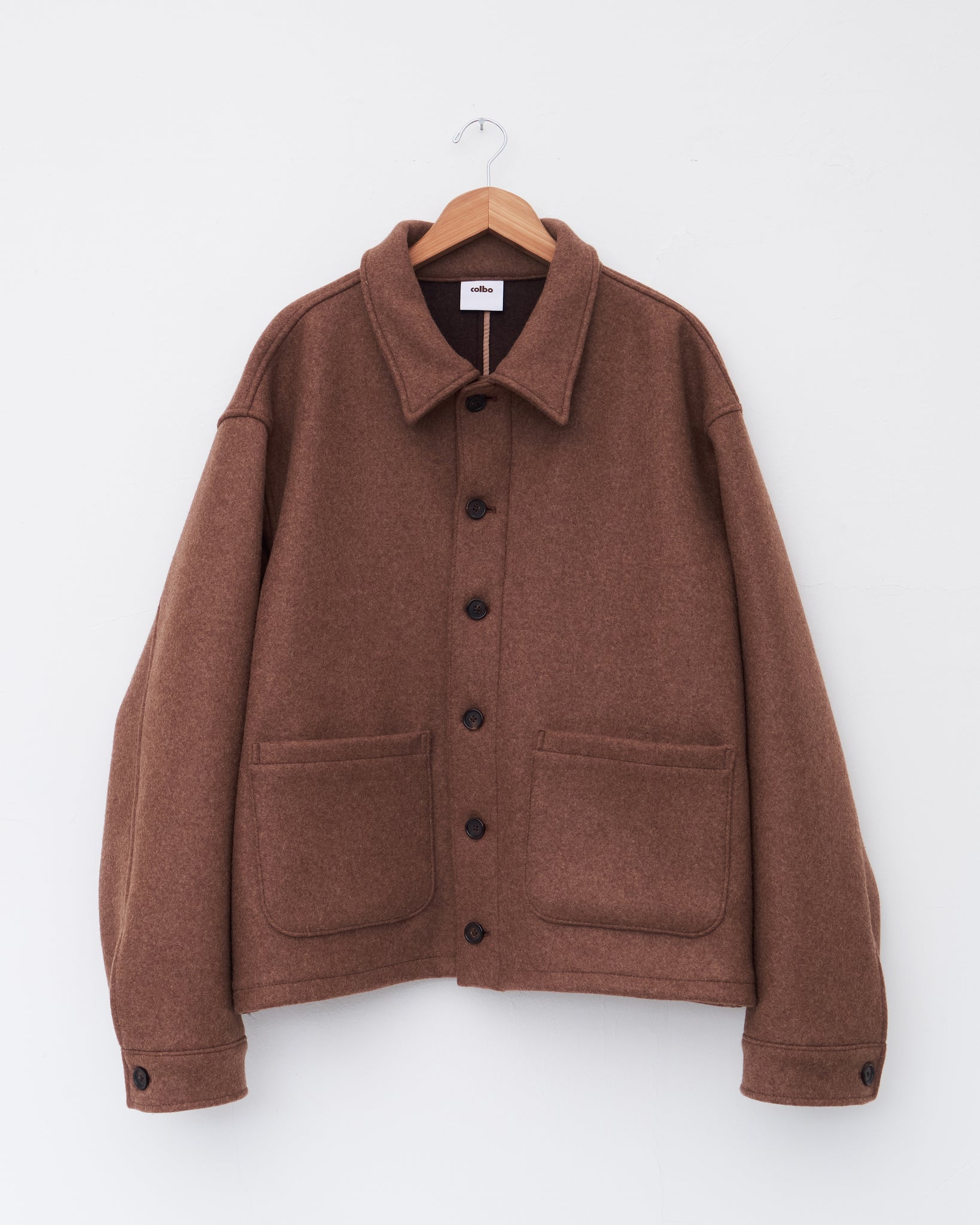 Steam Jacket, Double Face Brown