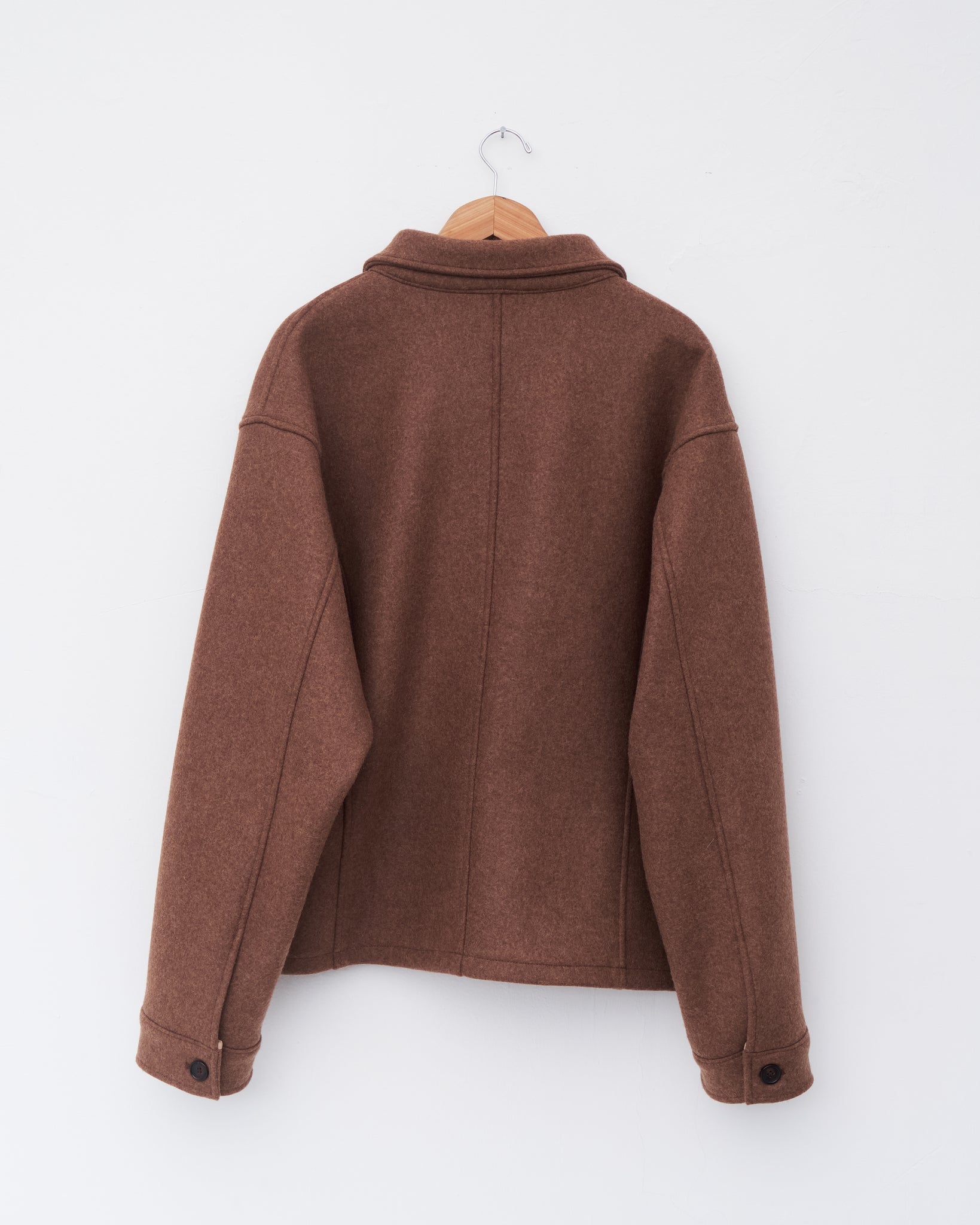 Steam Jacket, Double Face Brown