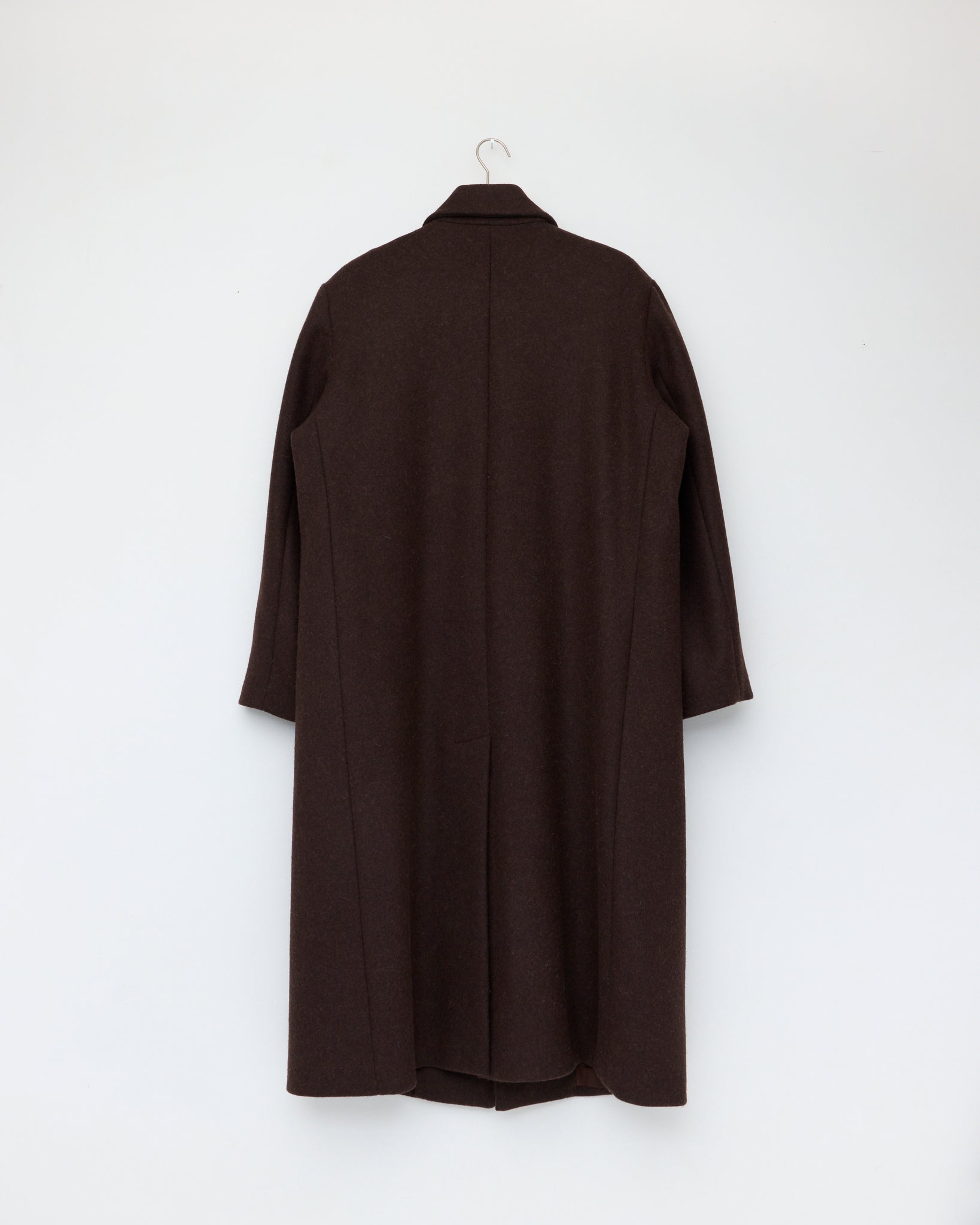 Suit Overcoat, Double Face Brown