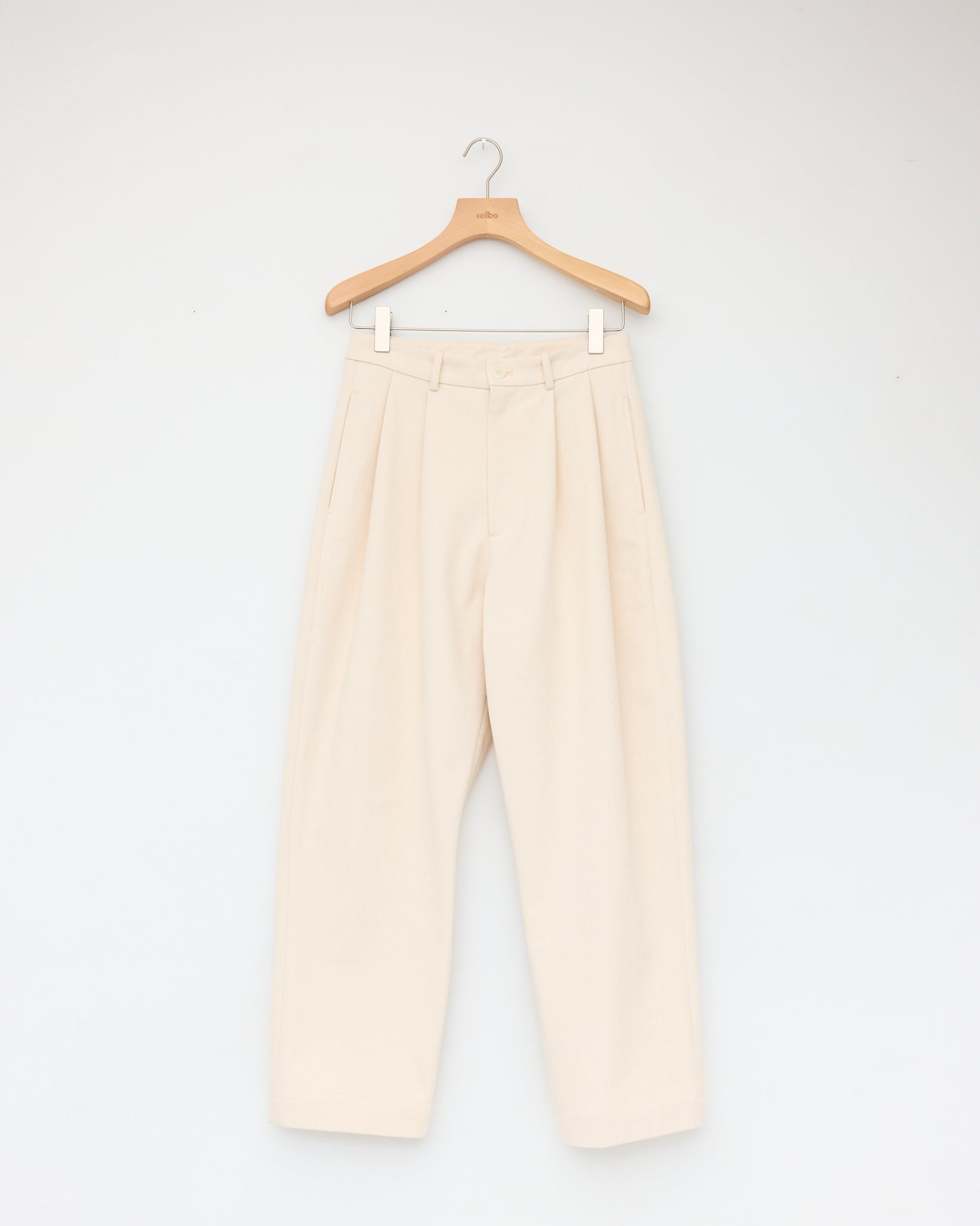 Suit Pants, Natural Denim