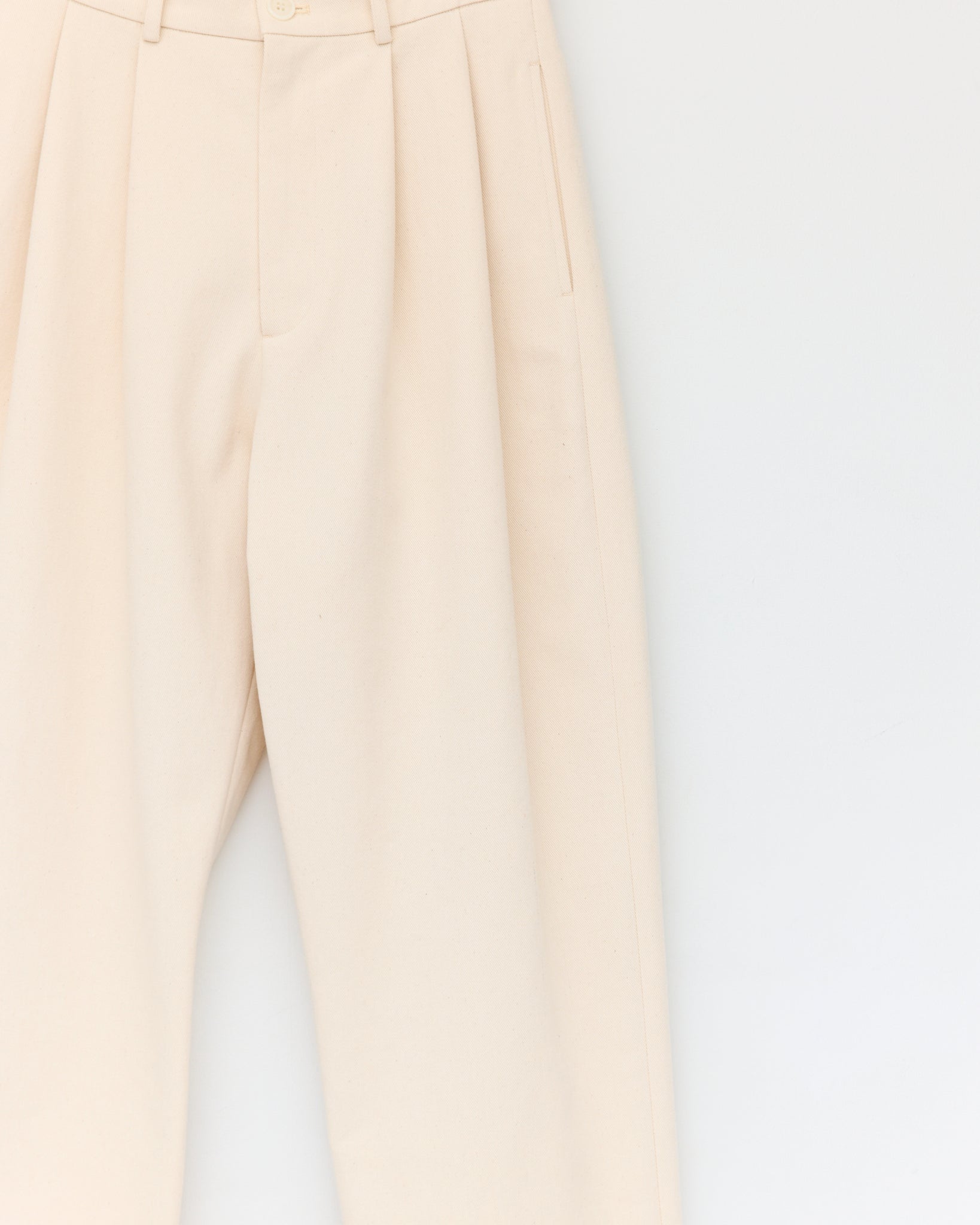 Suit Pants, Natural Denim