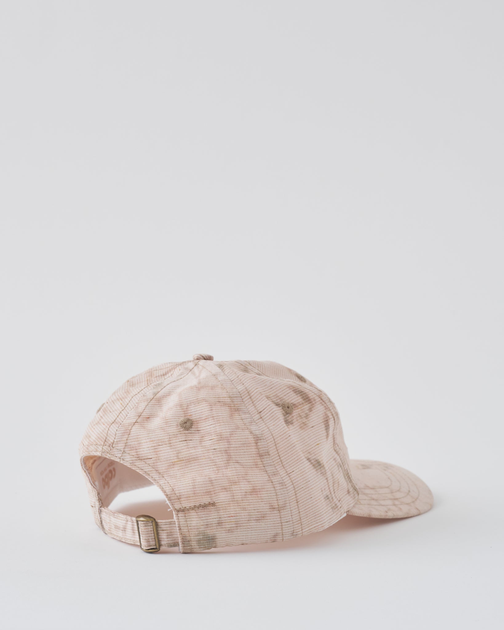 Summer Cap, Beige Floral Pattern