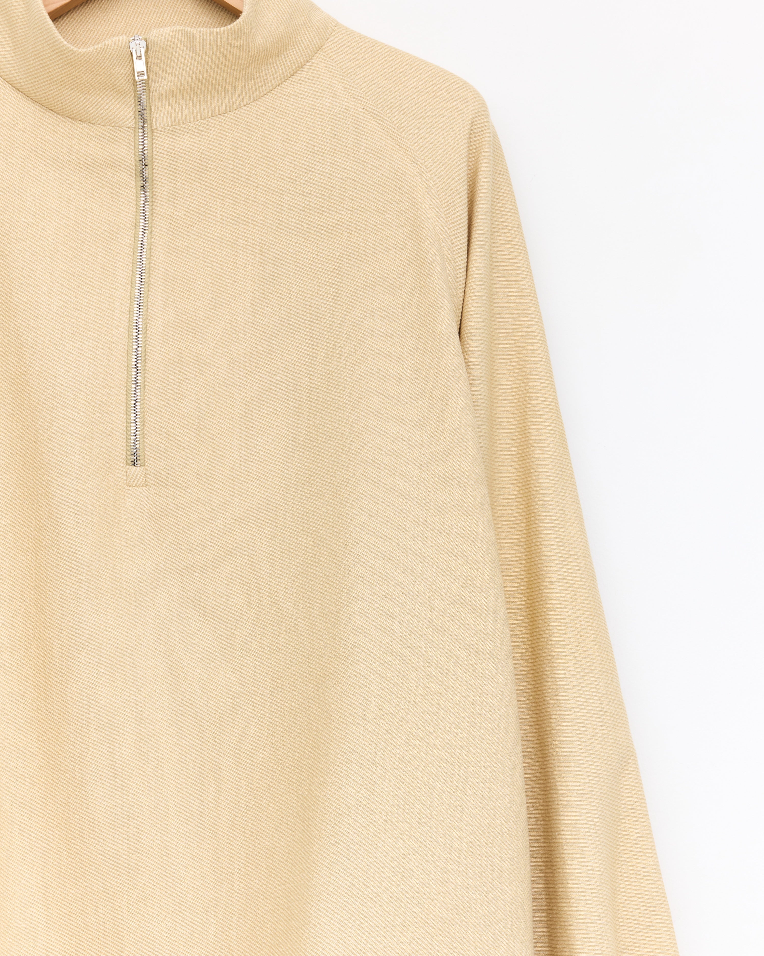 Half Zip Raglan Parka, Beige – Colbo Half Zip Raglan Parka, Beige – Colbo