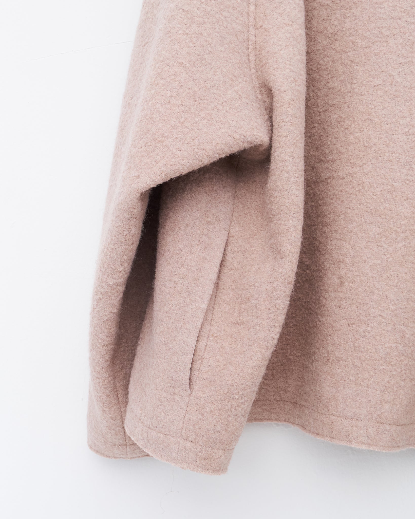 Zip Raglan Jacket, Blush
