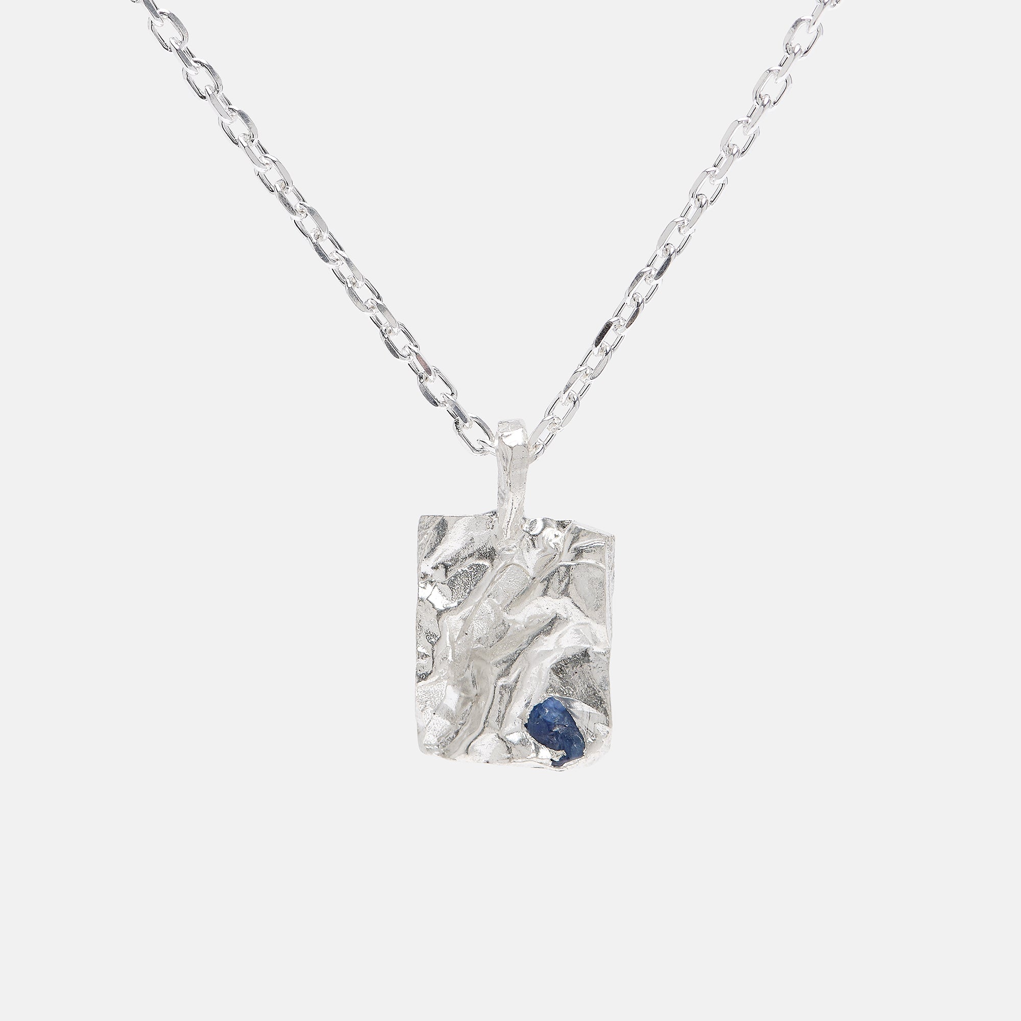 Bayliss Necklace, Blue Sapphire