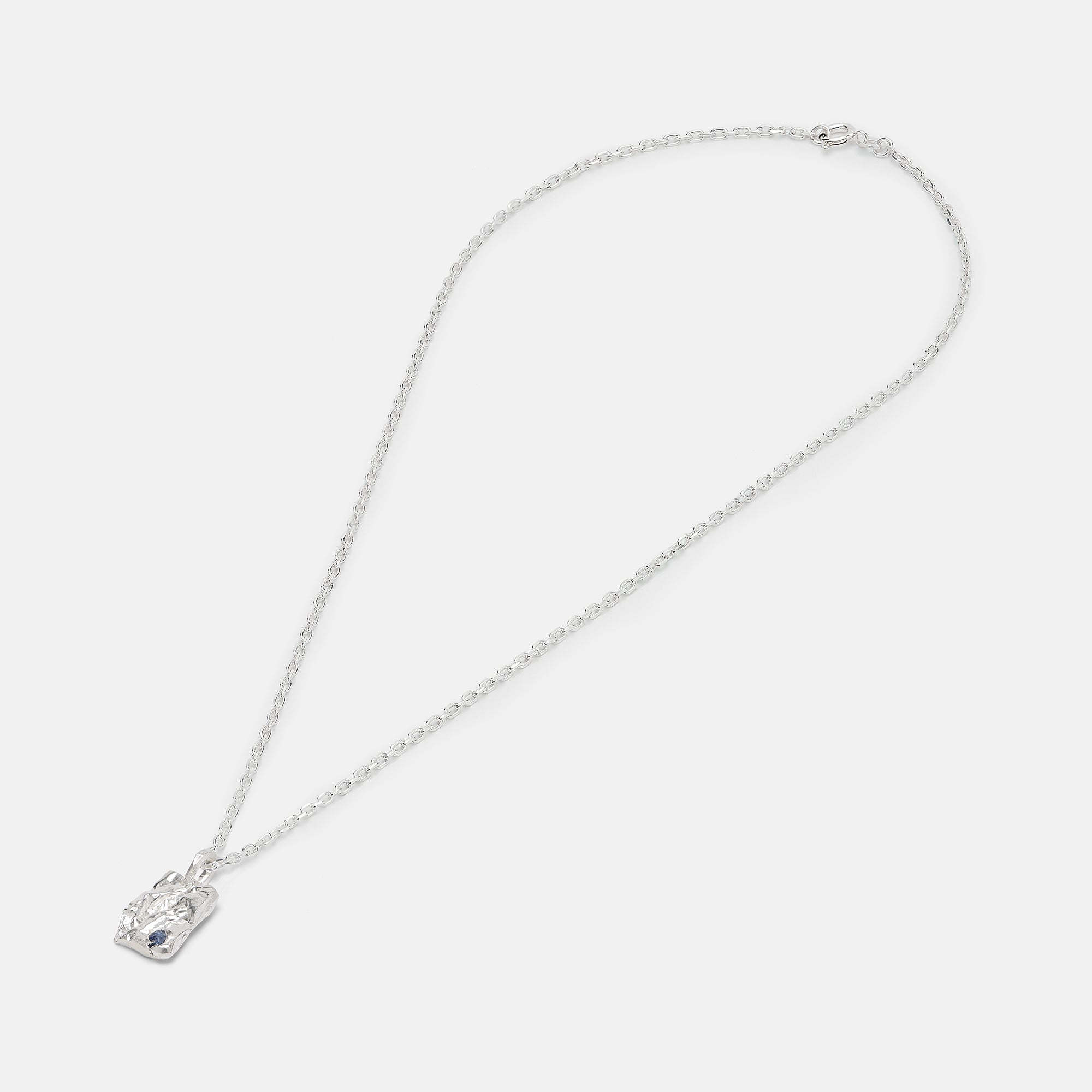 Bayliss Necklace, Blue Sapphire