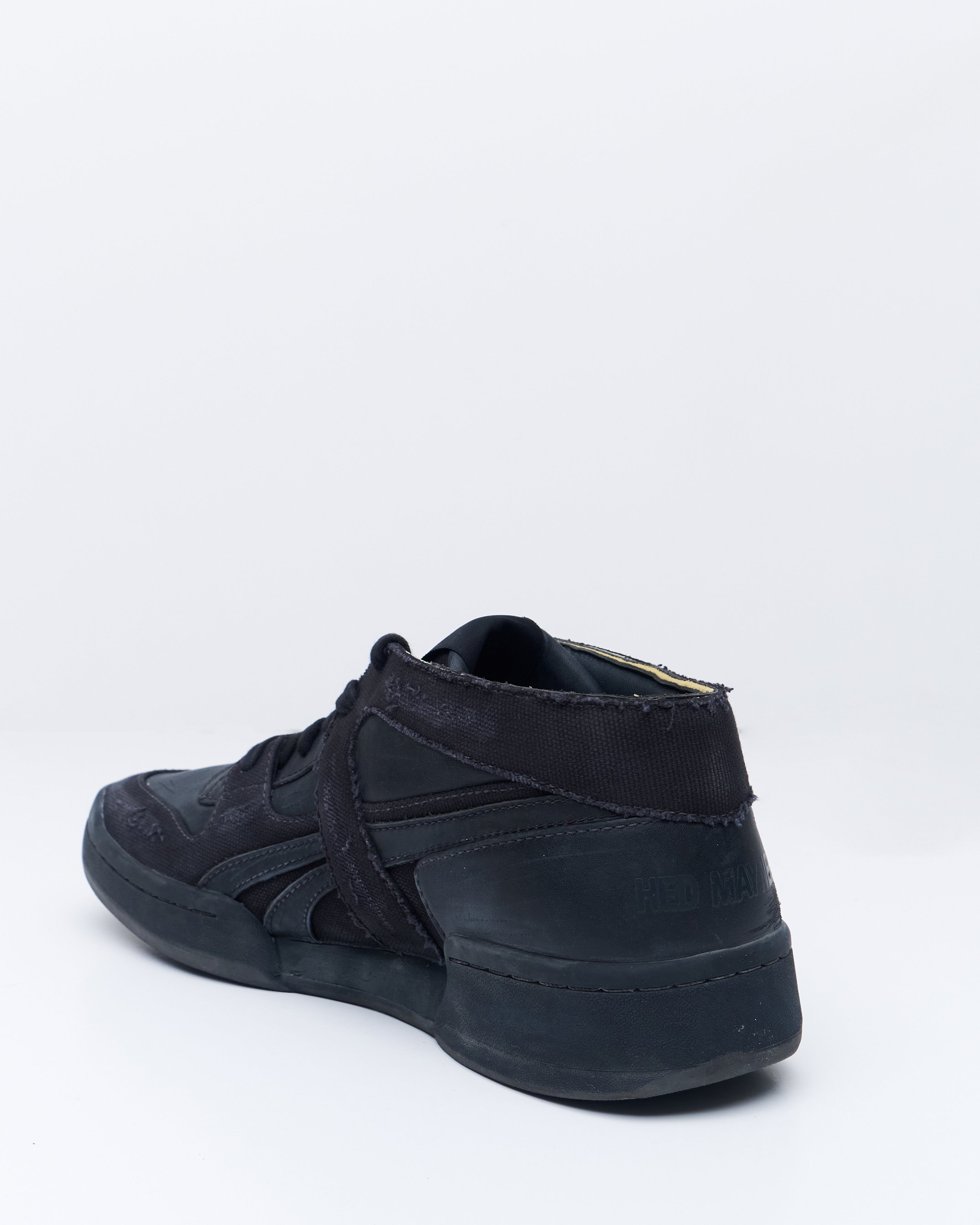 Hed Mayner x Reebok Cut Sneakers, Mixed Black – Colbo