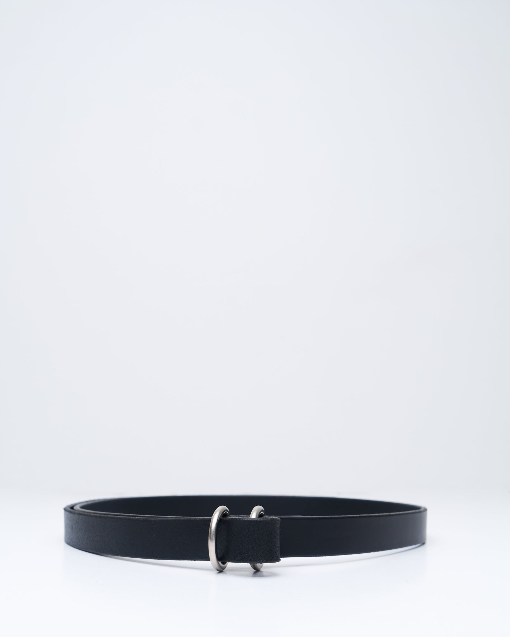 Ring Belt Slim, Black