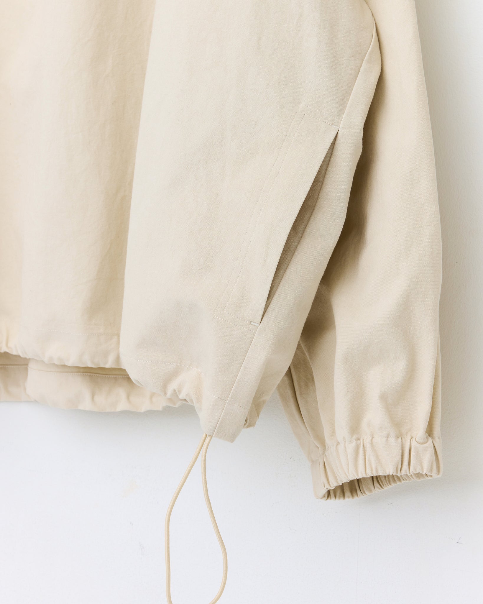 Half Zip, Stone