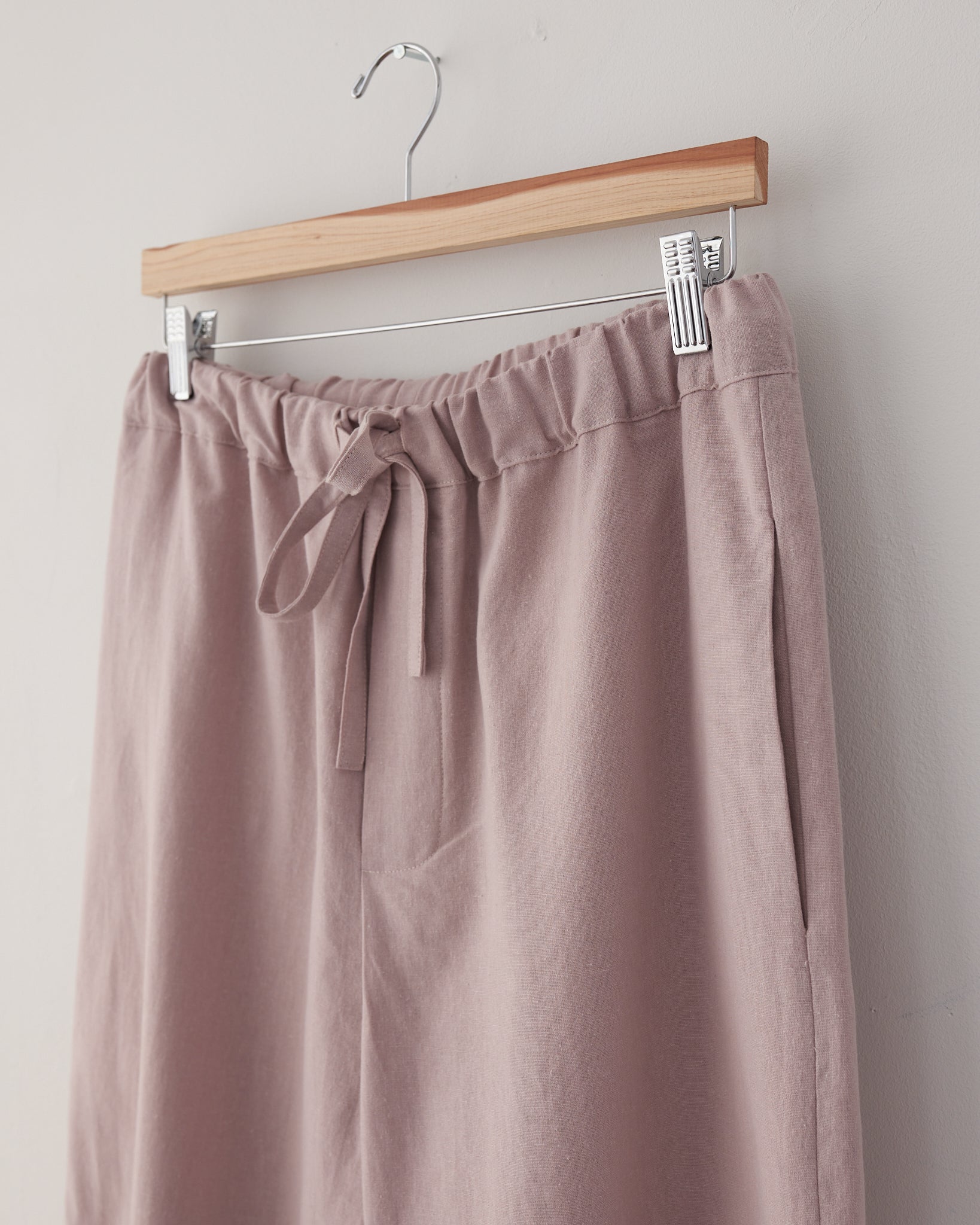 Draw Pants, Cotton/Linen