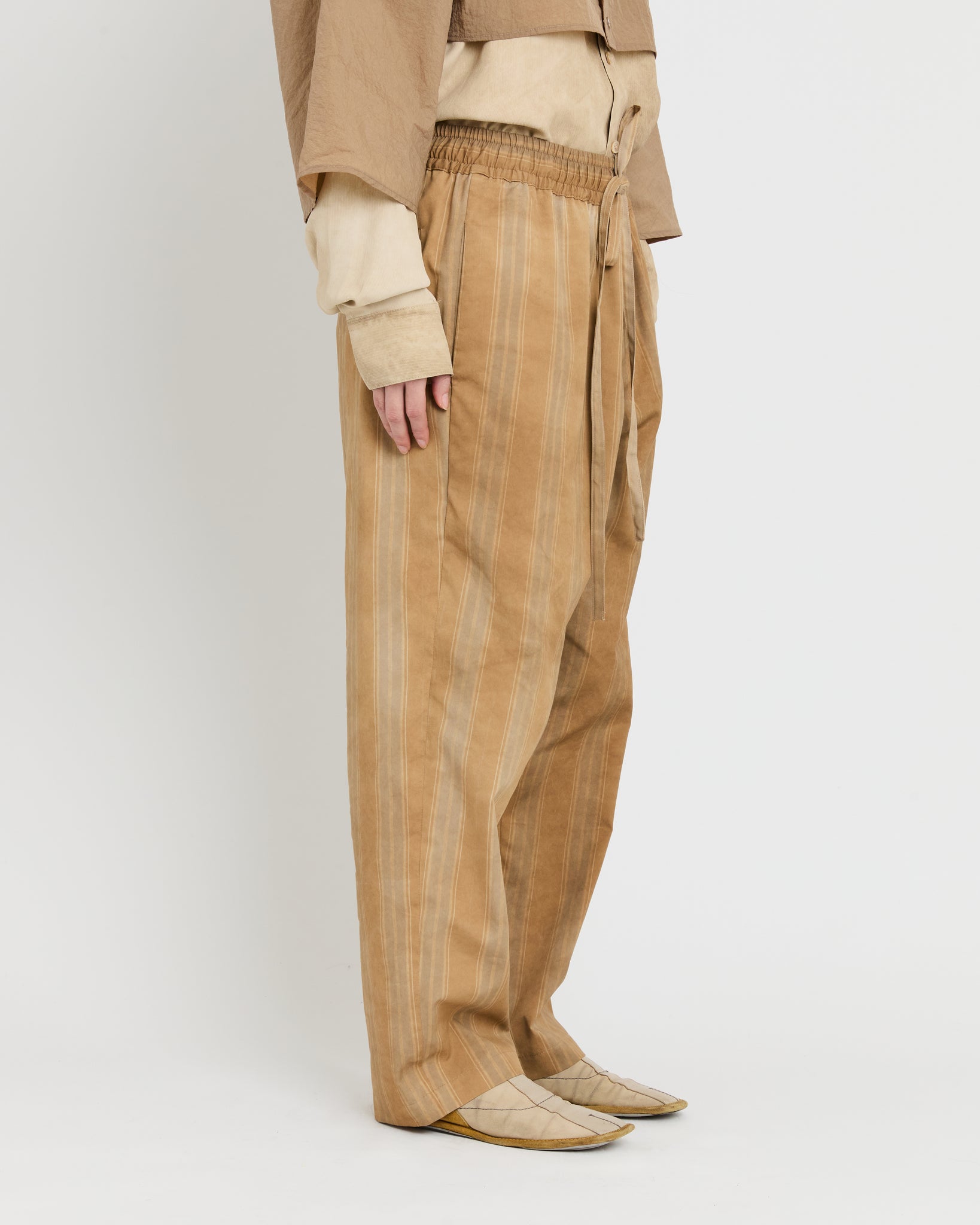 Draw Pants, Wash Out Stripe