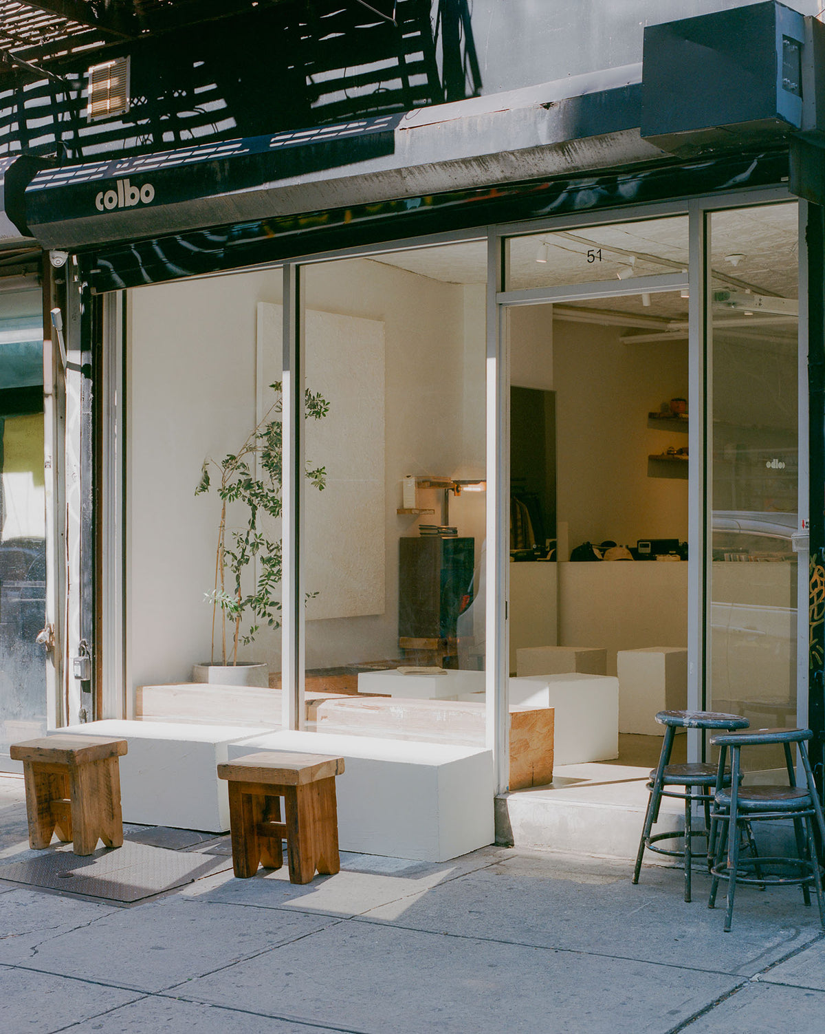 The Colbo storefront at 51 Orchard Street