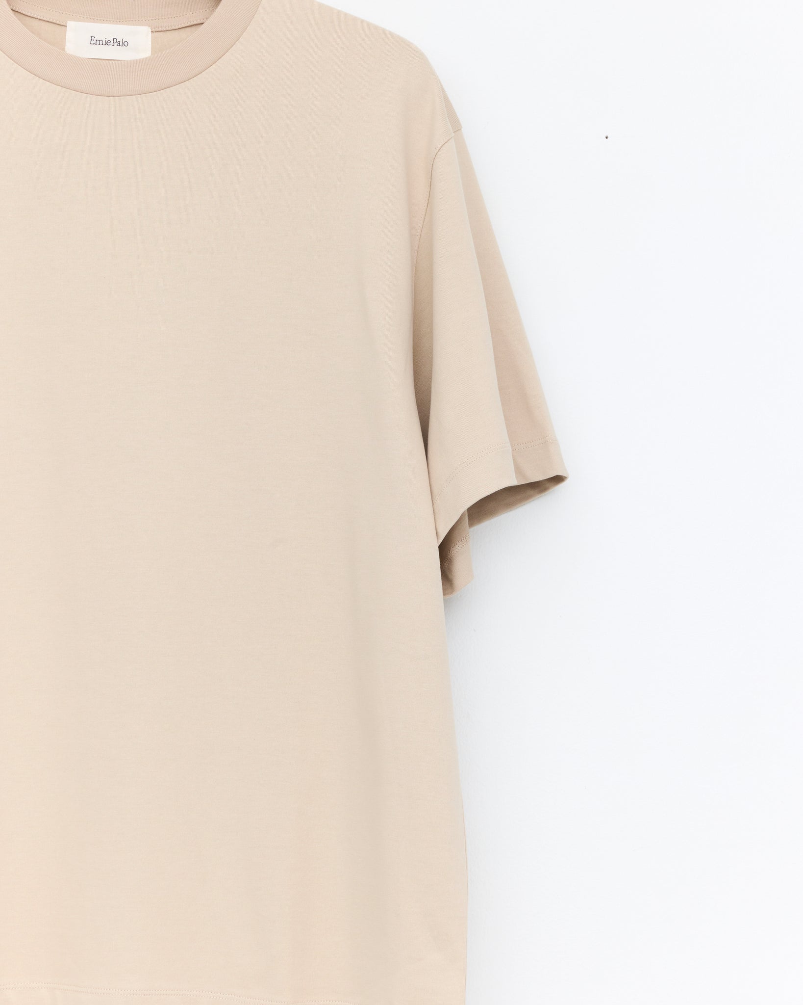 Cotton T-Shirt, Beige