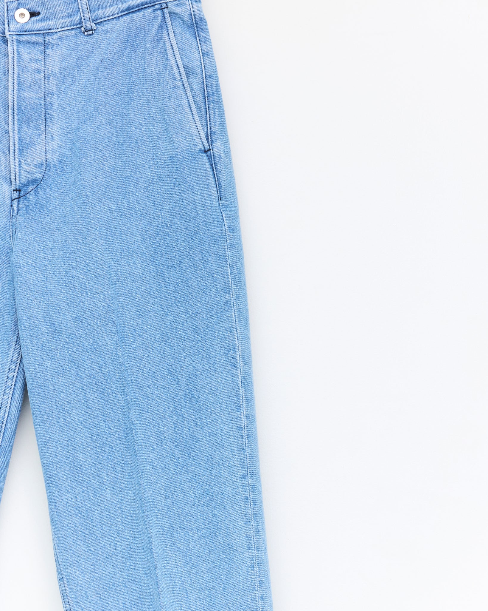 Denim Slacks, Blue