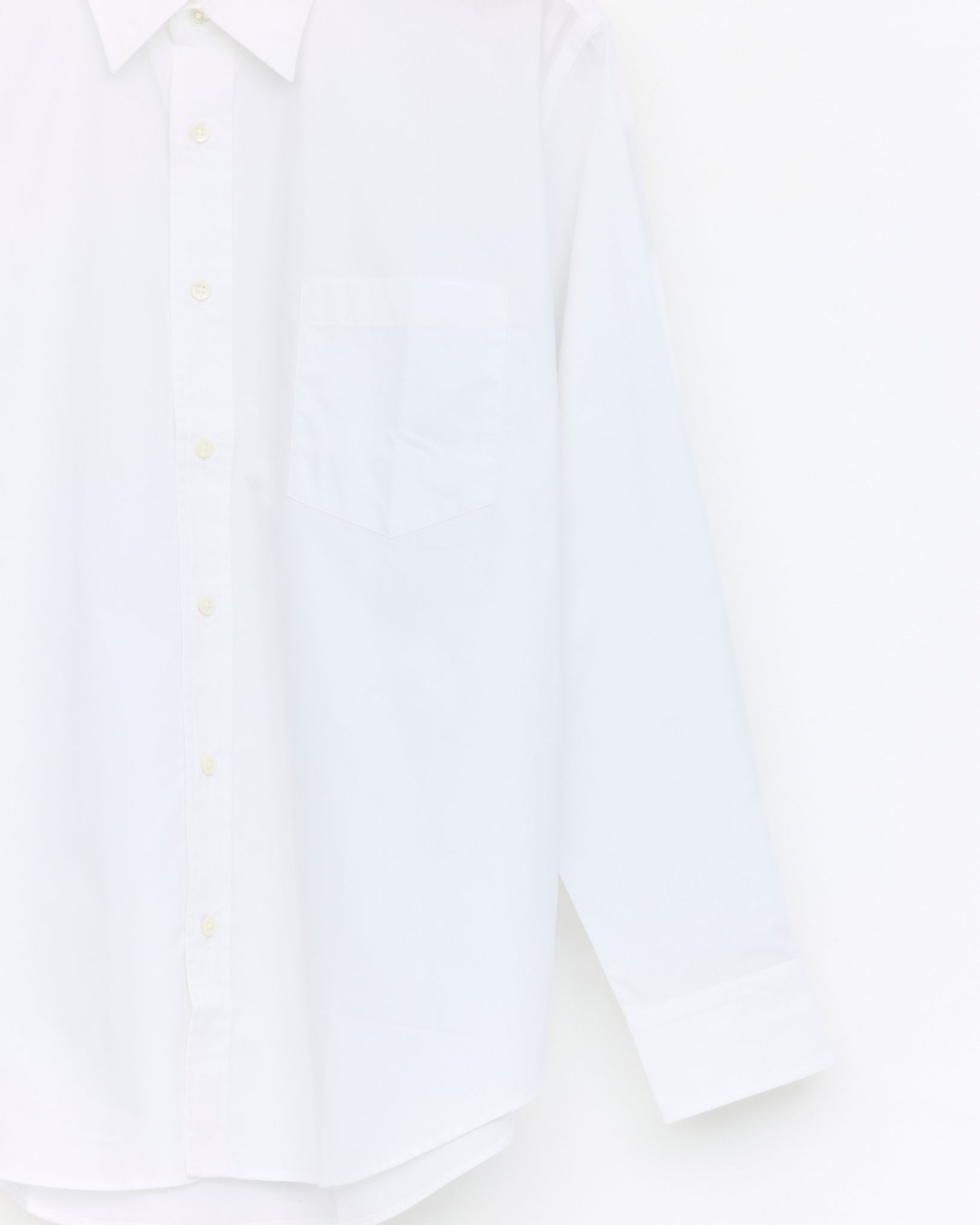 Cotton Dress Shirt, White