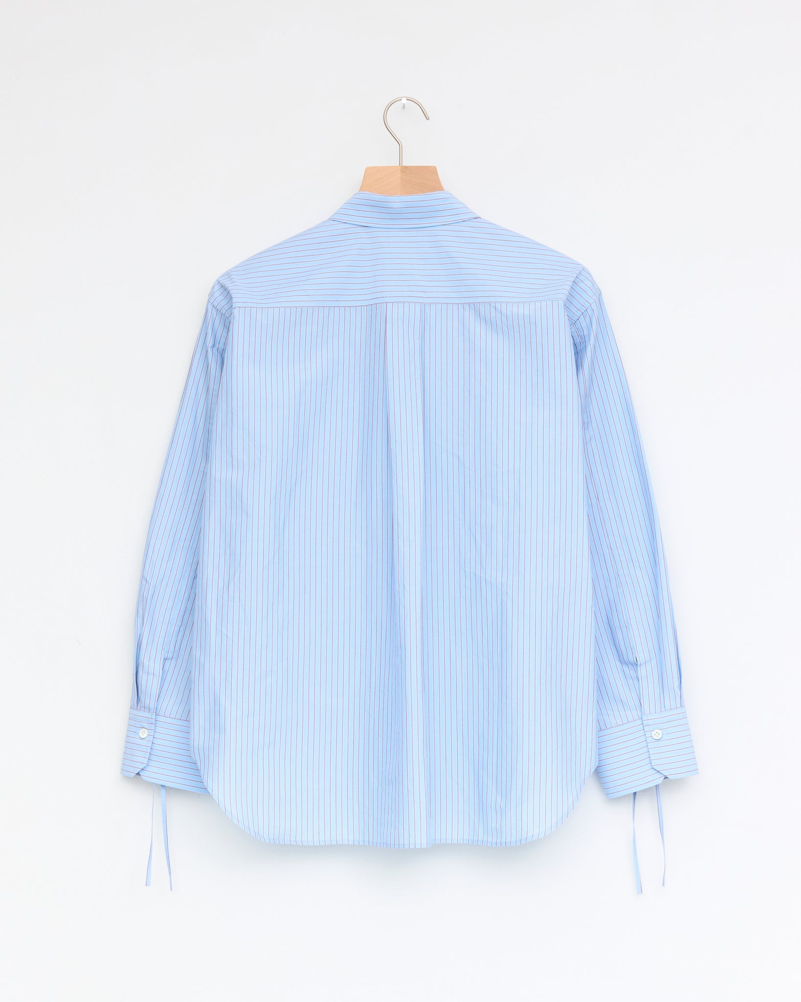 Silk Cotton Dress Shirt, Sax