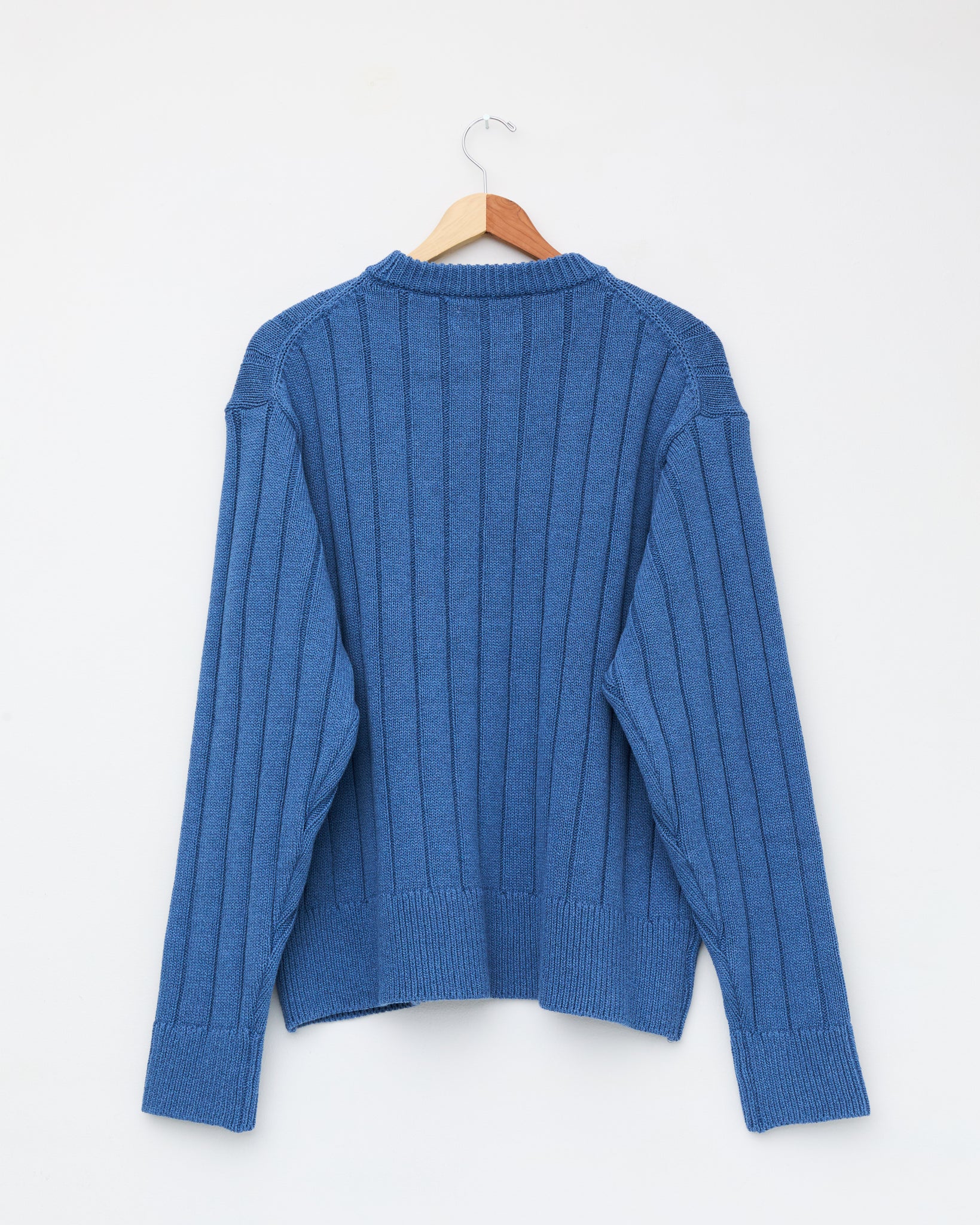 Wide Rib Knit, Sax – Colbo