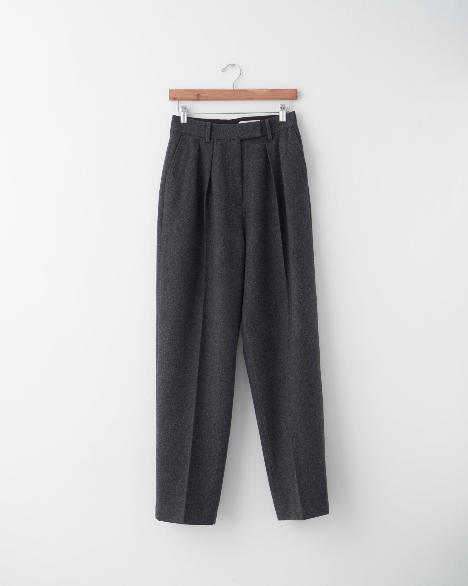 Wool Dress Pants, Charcoal