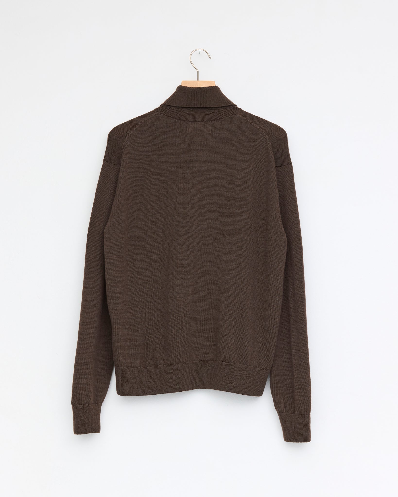 Wool Cardigan, Brown