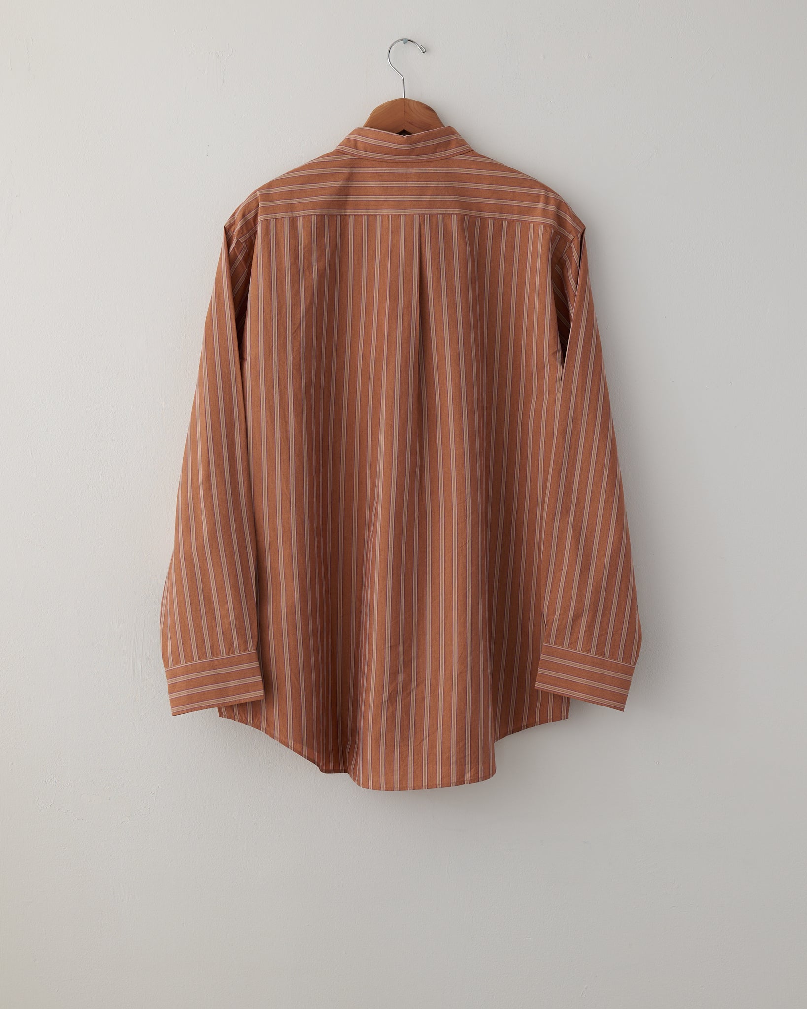 Silk & Cotton Shirt, Brown