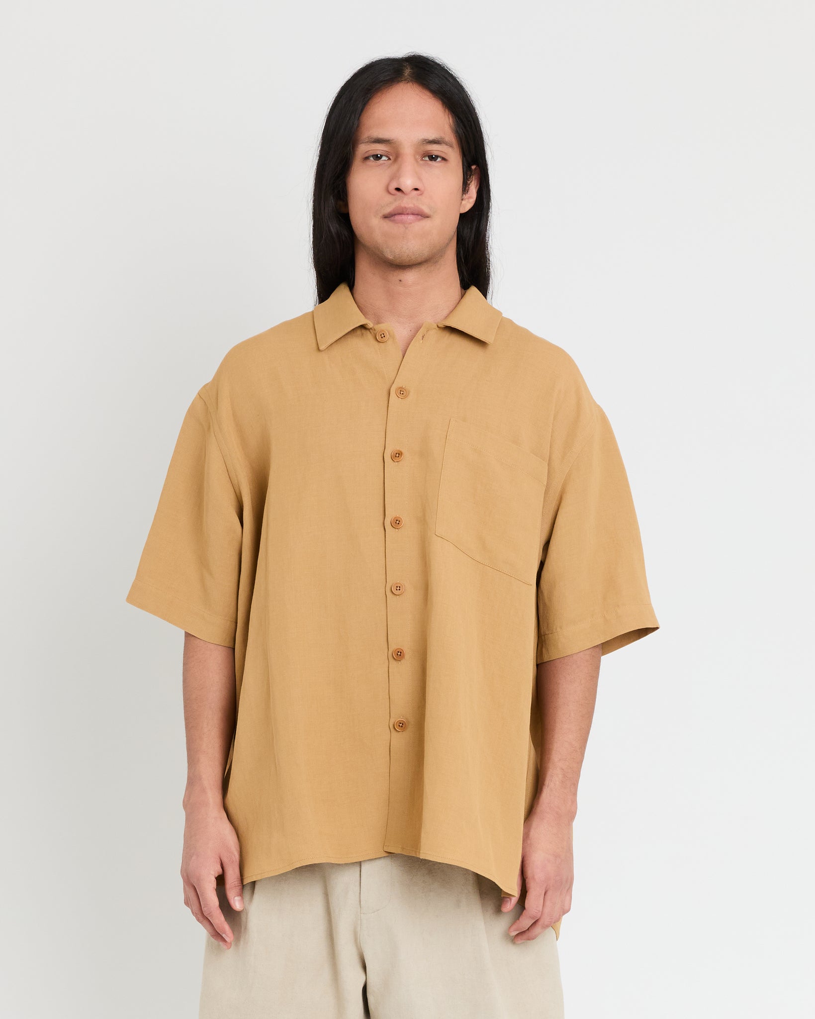 Easy Shirt, Burnt Orange