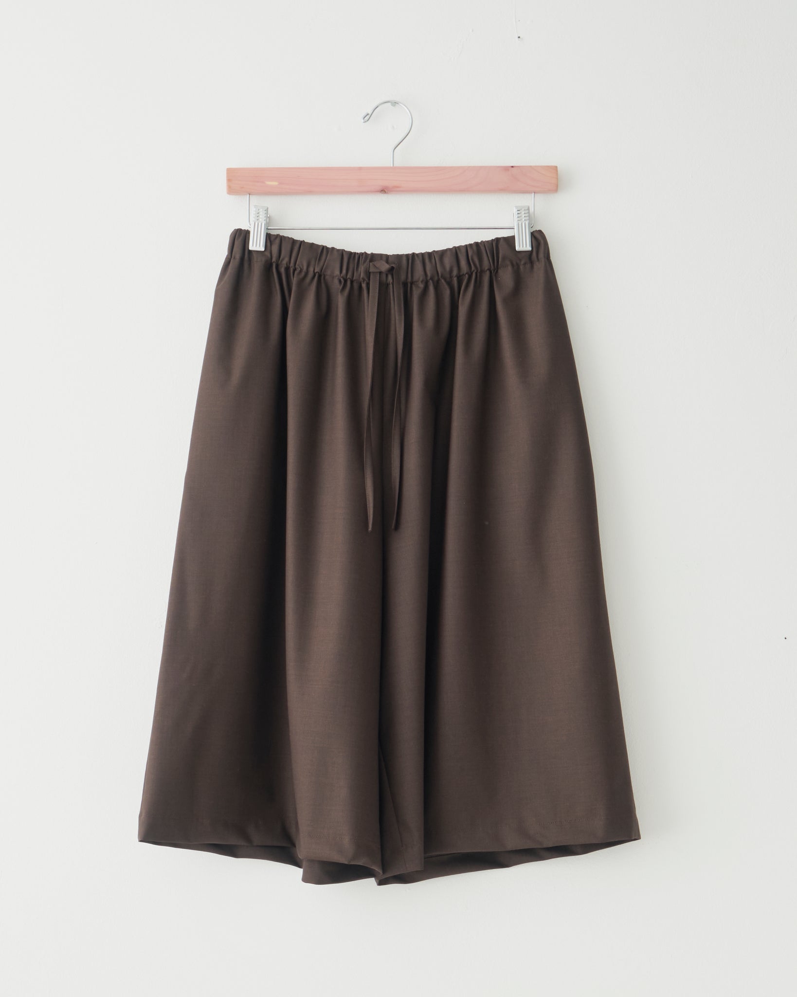 Wool Shorts, Brown