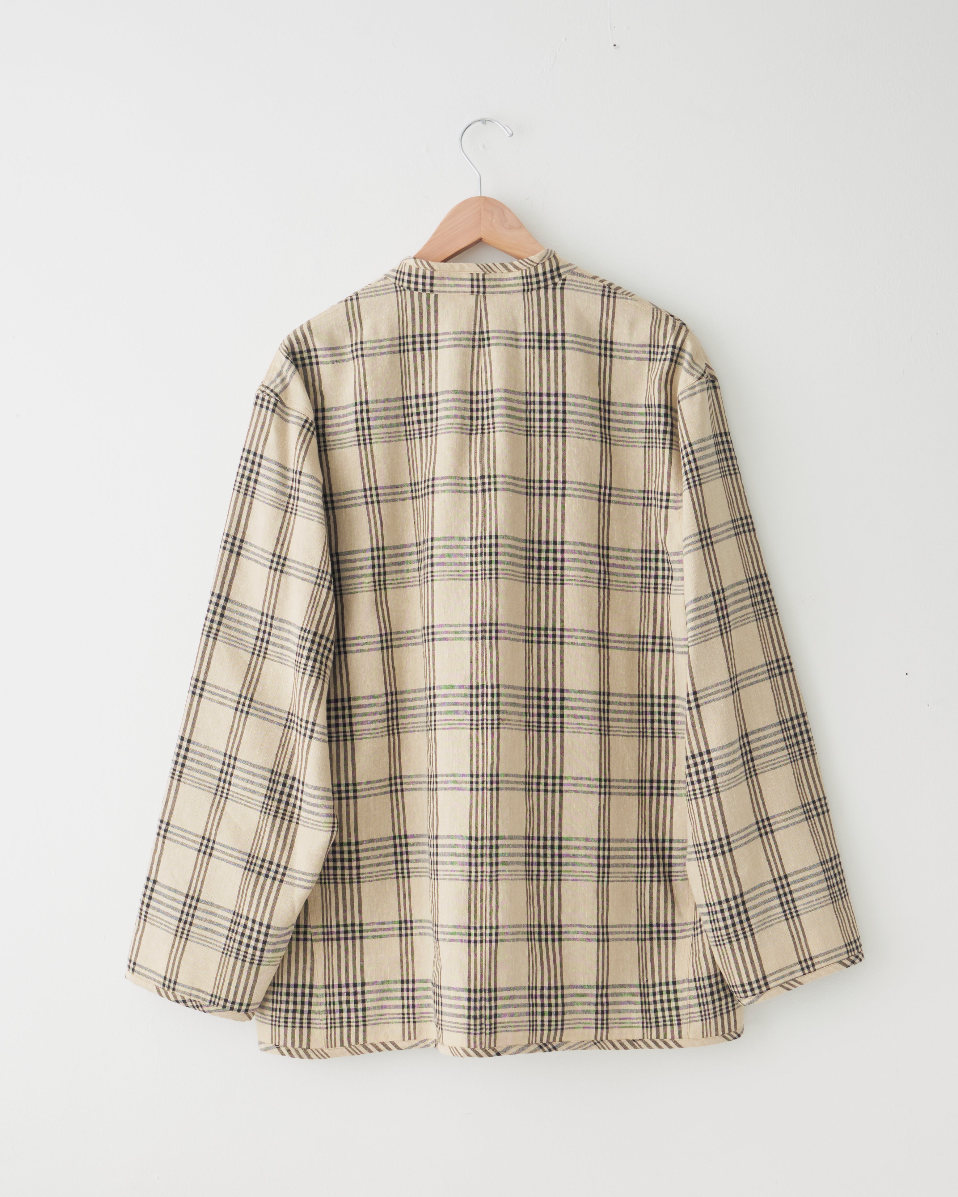 Plaid Jacket, Beige – Colbo