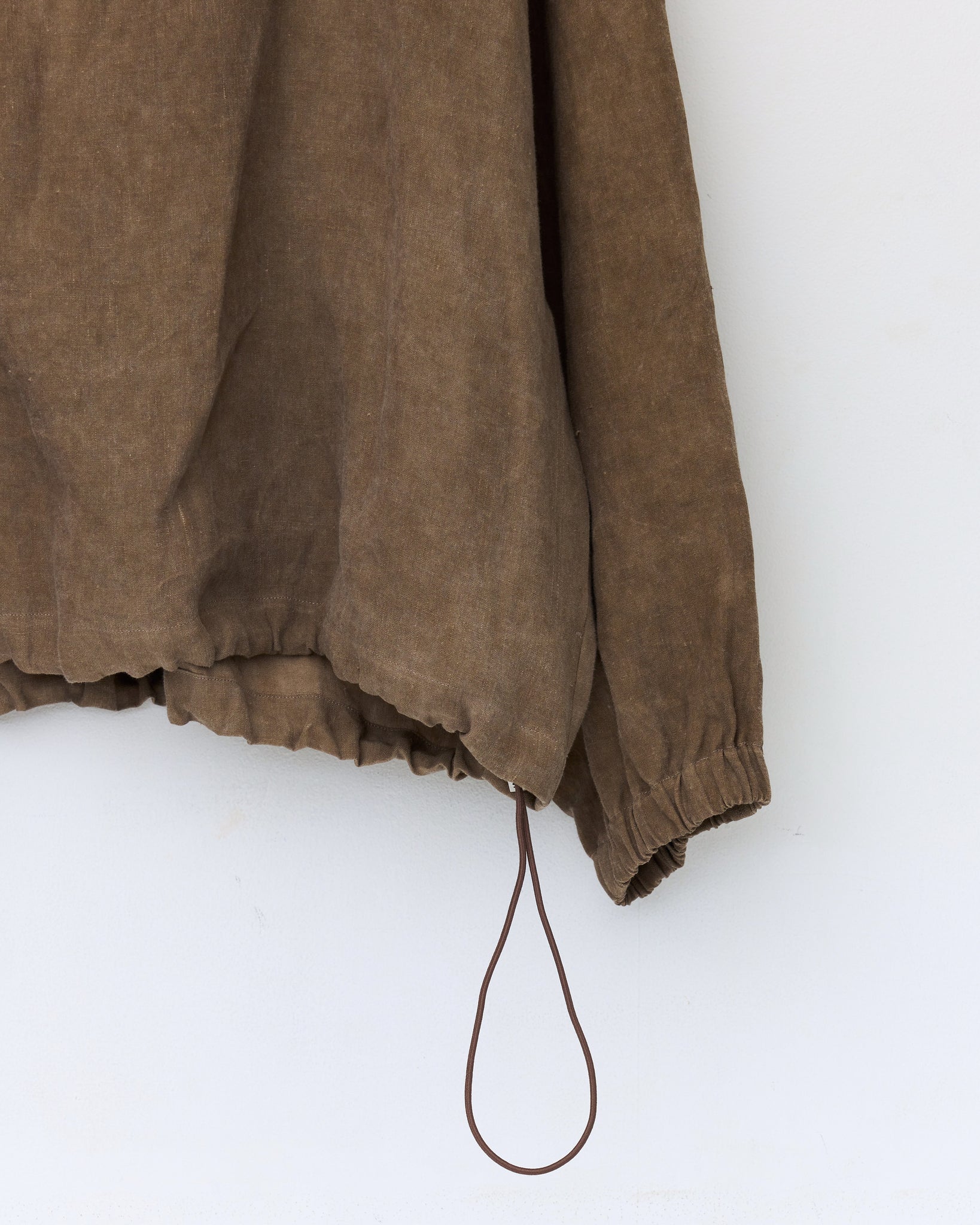 Half Zip, Washed Brown