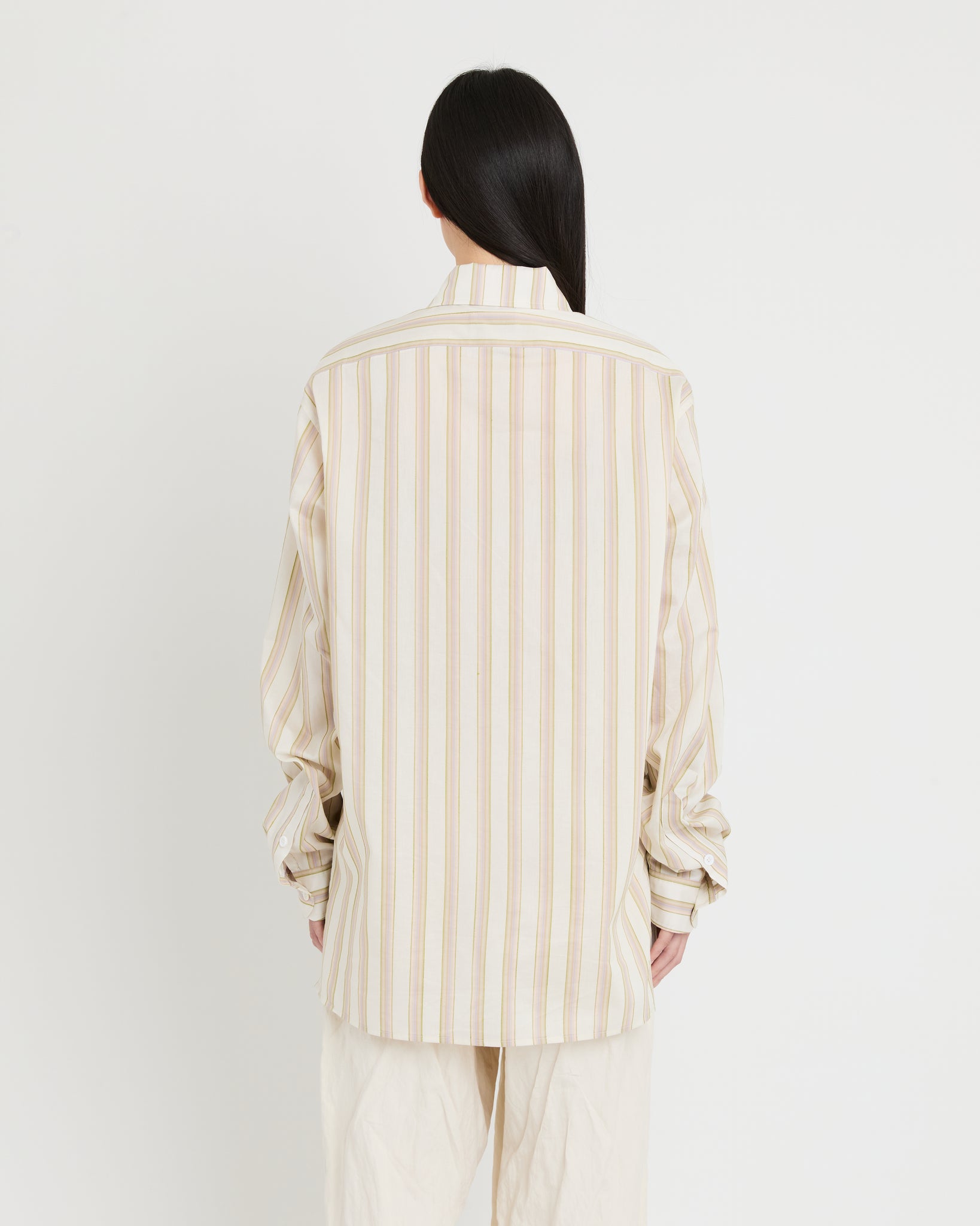 Grace Shirt, Multi-Color Stripe