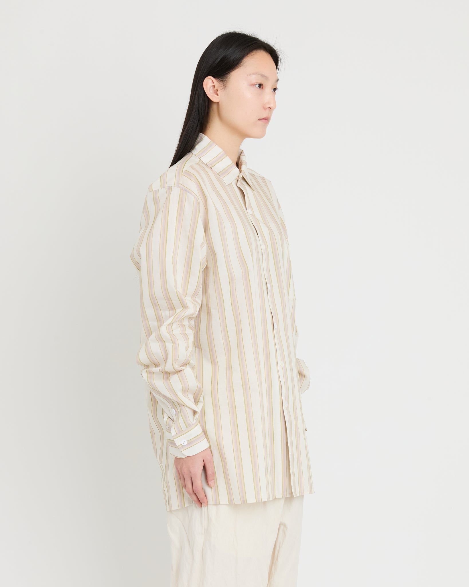 Grace Shirt, Multi-Color Stripe