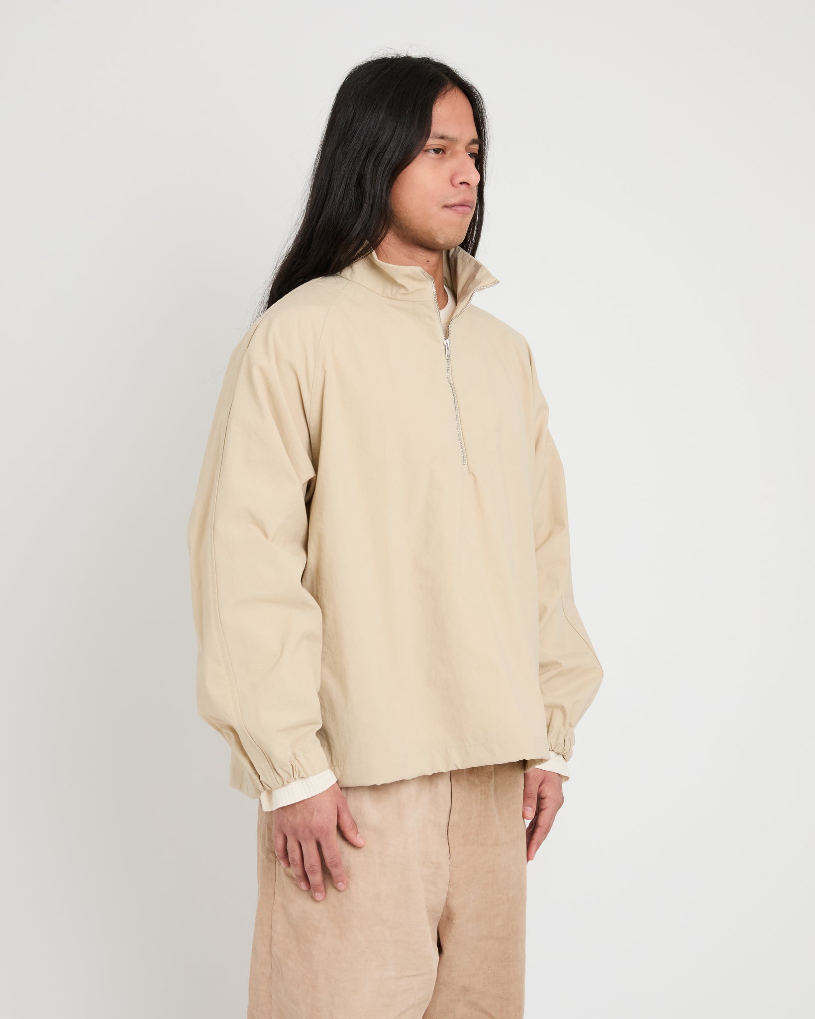 Half Zip Raglan Parka, Fig