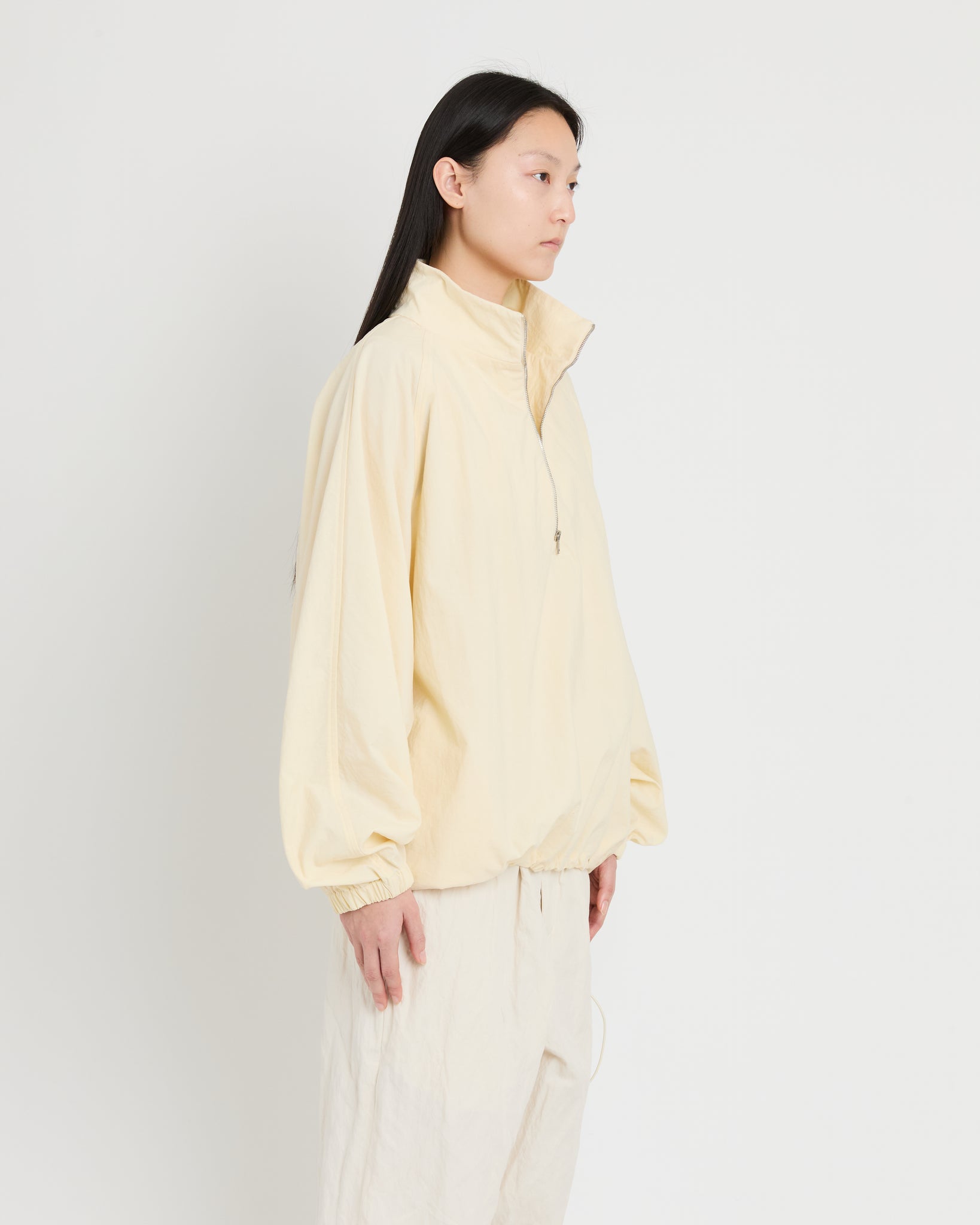 Half Zip Raglan Parka, Chamomile