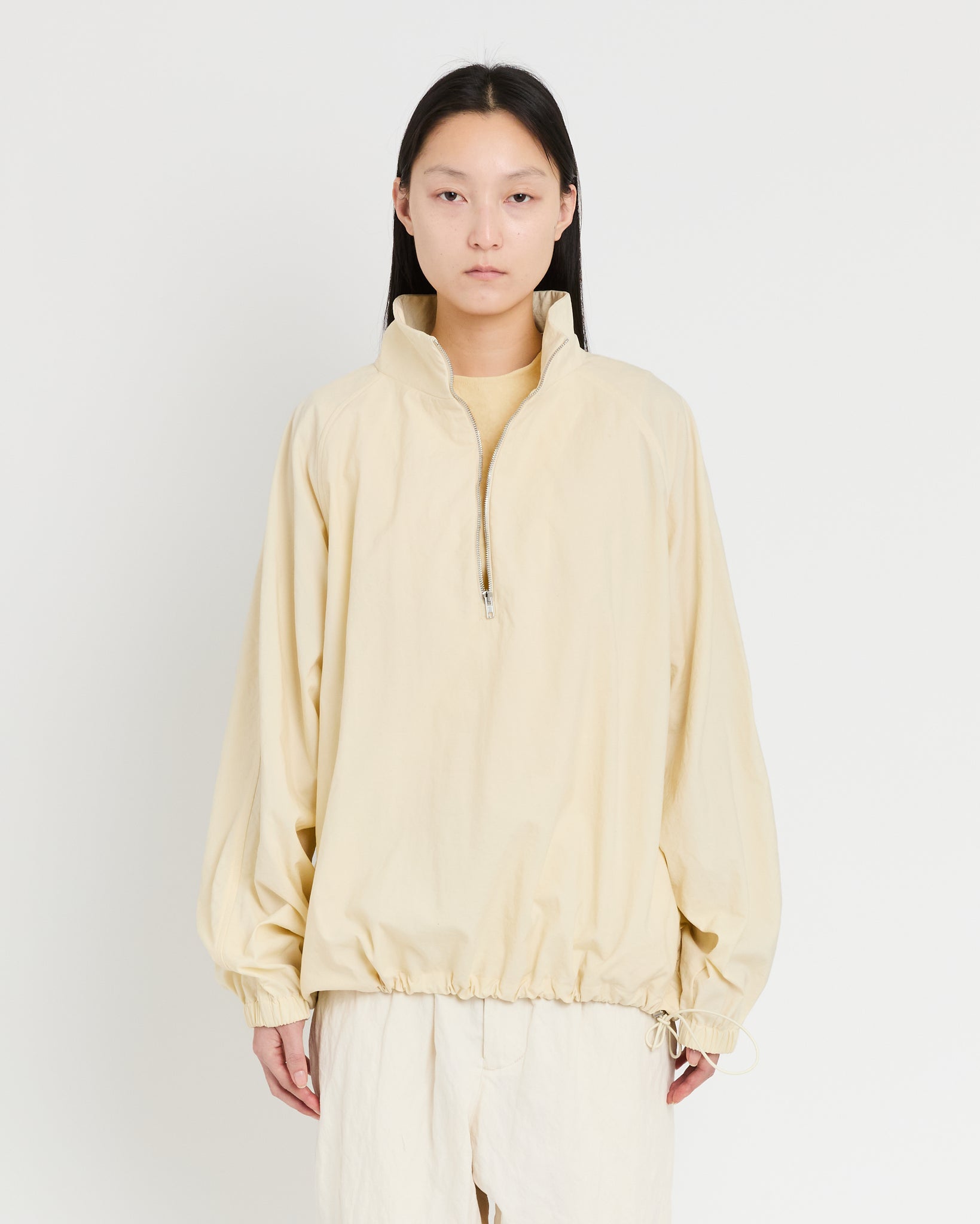 Half Zip Raglan Parka, Chamomile