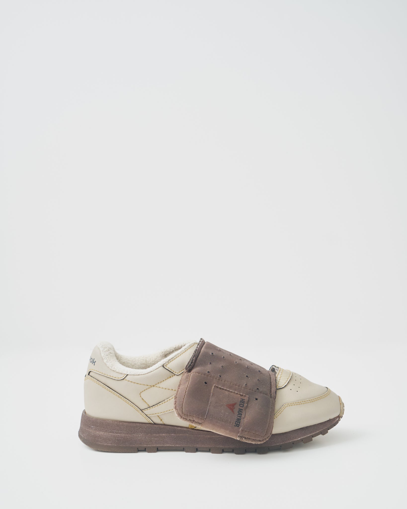 Hed Mayner + Reebok Classic Leather Sneaker, Dark Olive