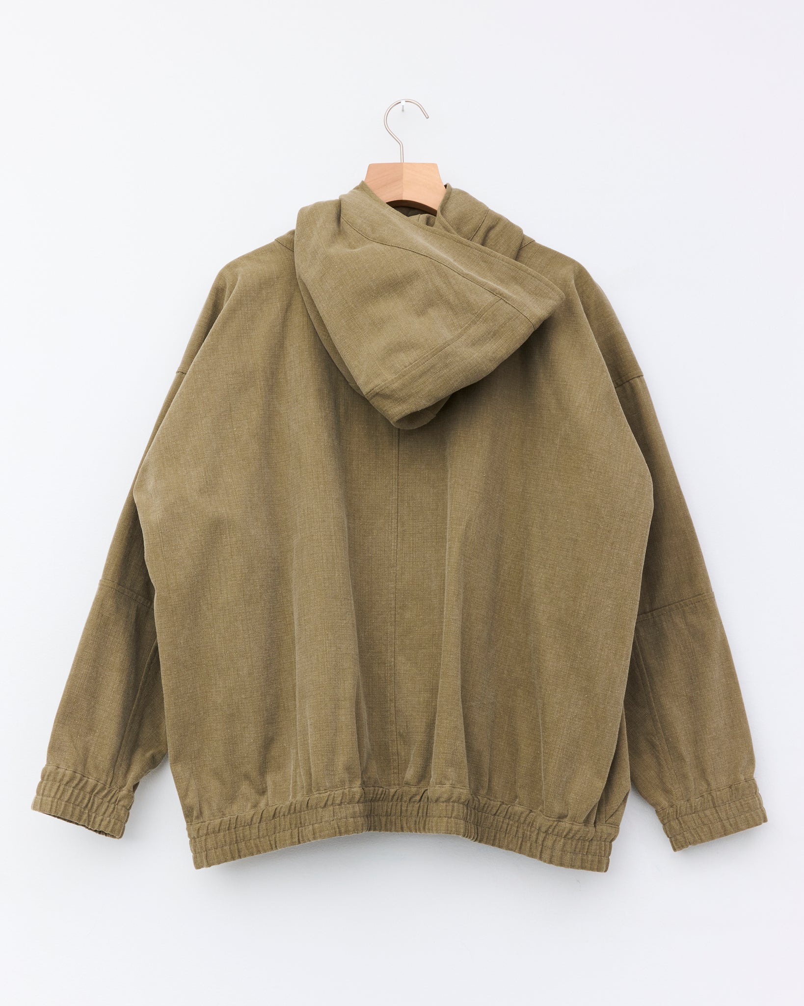 Hooded Bomber Jacket, Light Khaki