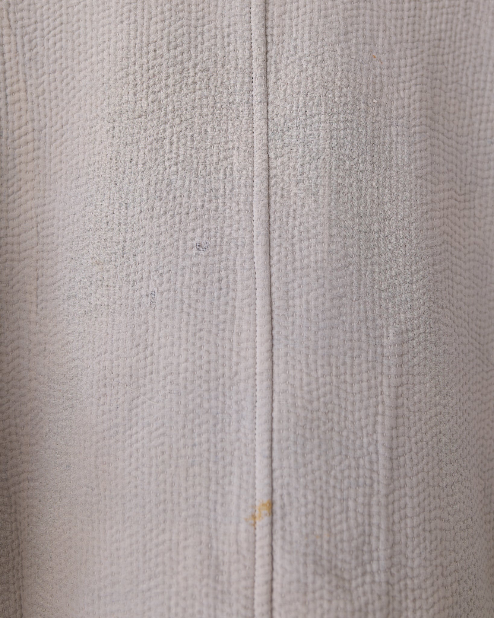 Chore Coat, Cotton Woven Vintage Kantha Quilt